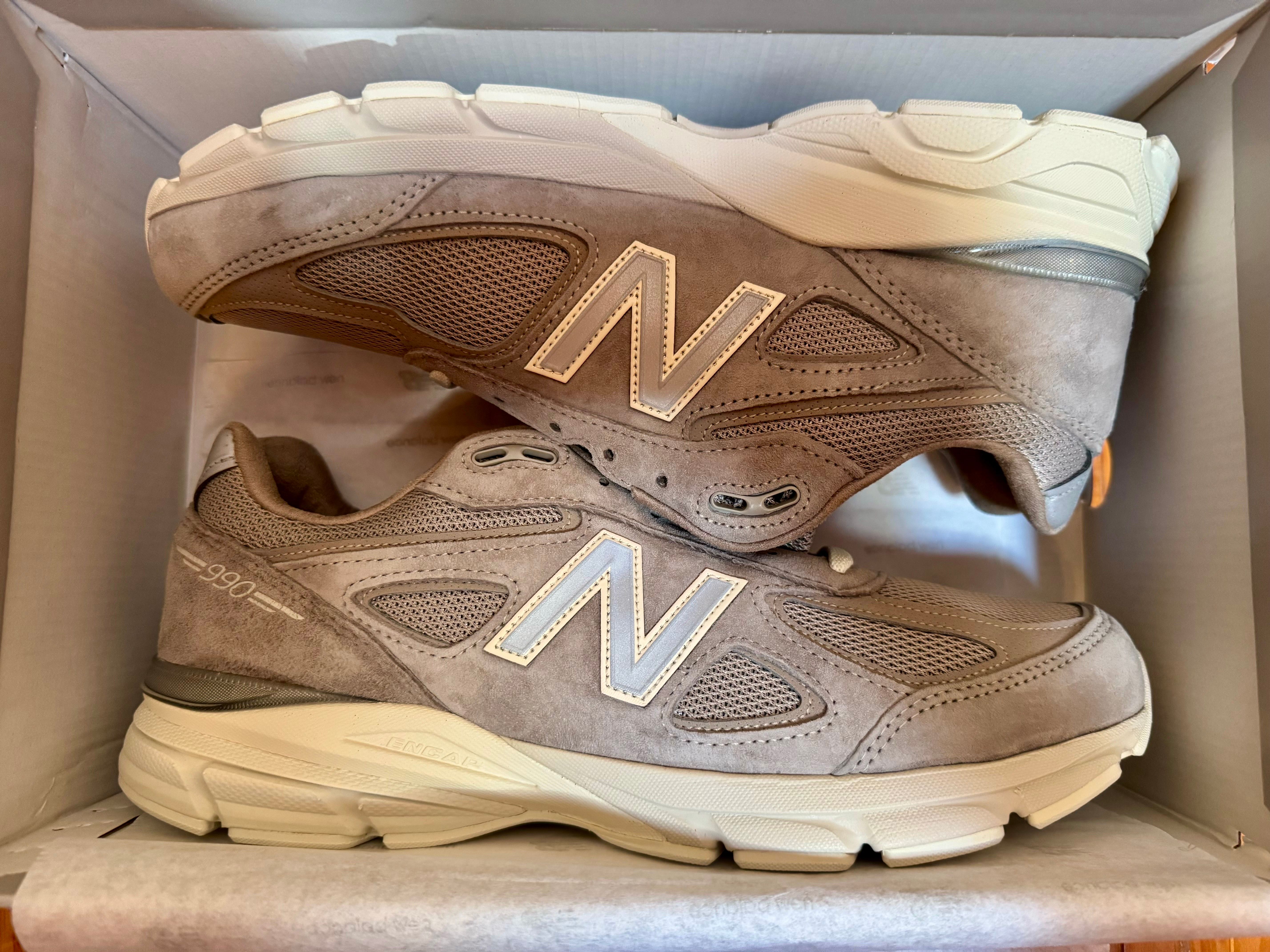 KITH × New Balance 990V4 "Moonrock"