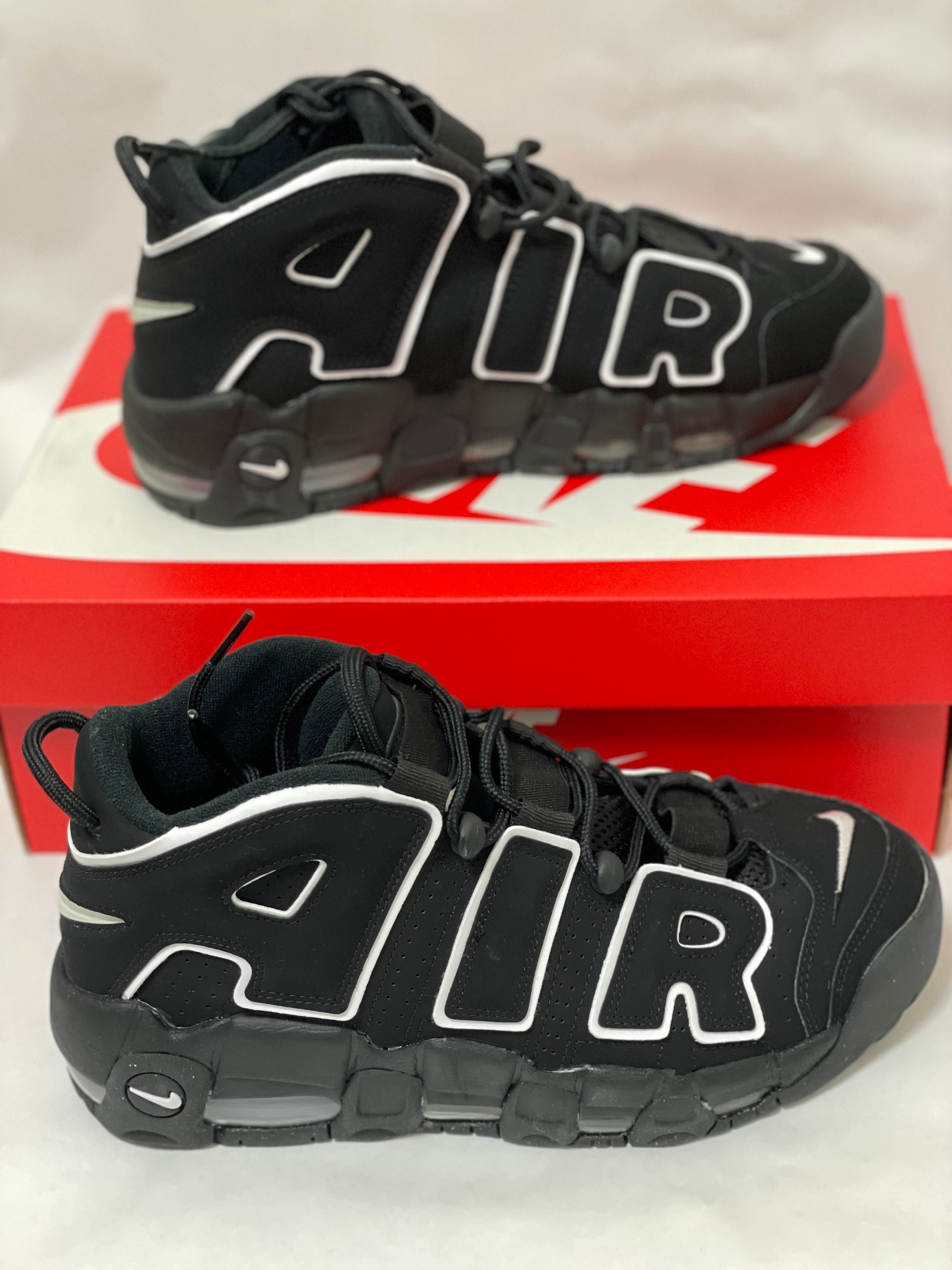 Nike Air More Uptempo "Black/White"(2020)
