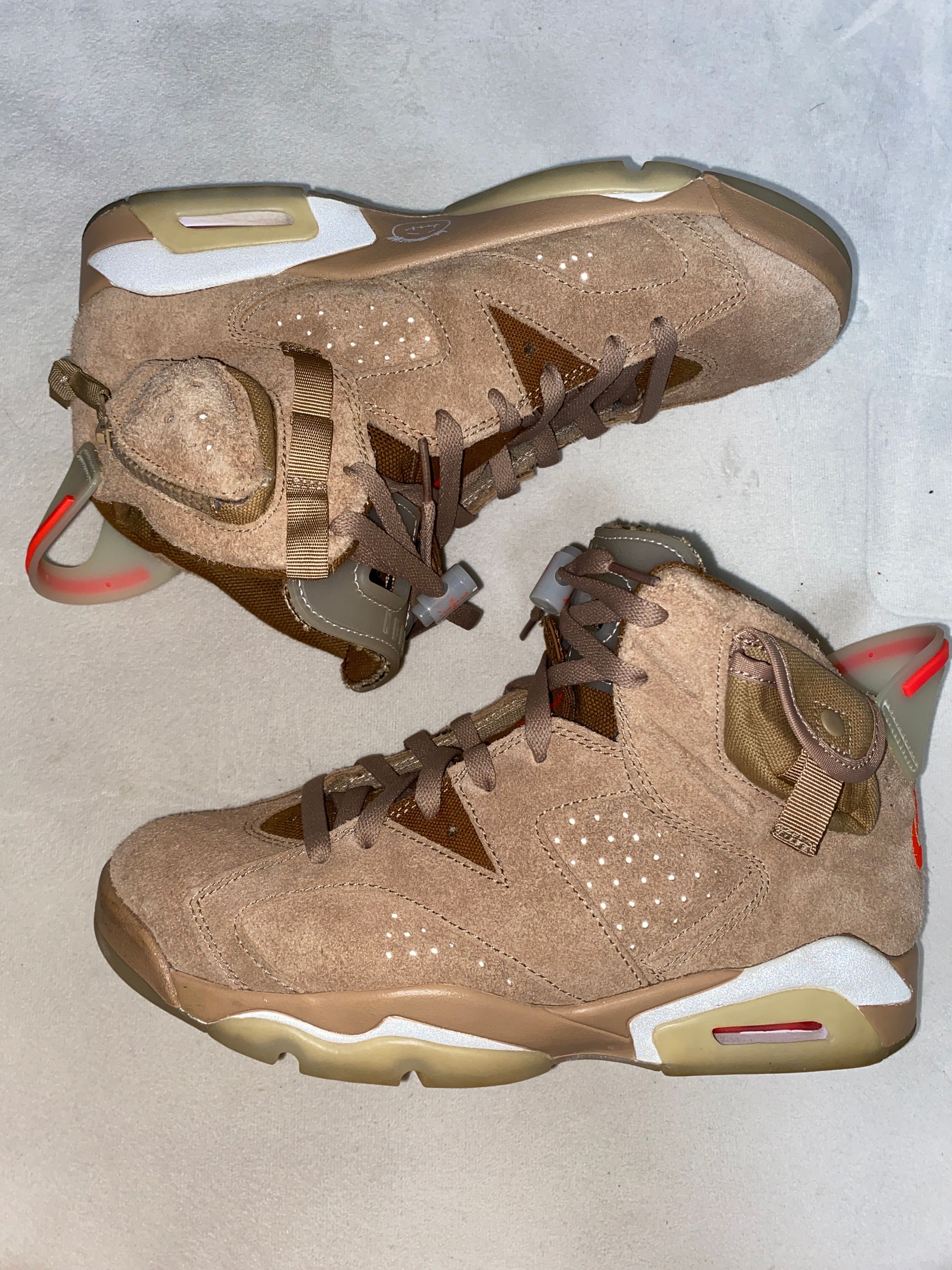 Travis Scott × Nike Air Jordan 6 "British Khaki"