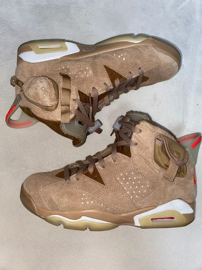 Travis Scott × Nike Air Jordan 6 "British Khaki"