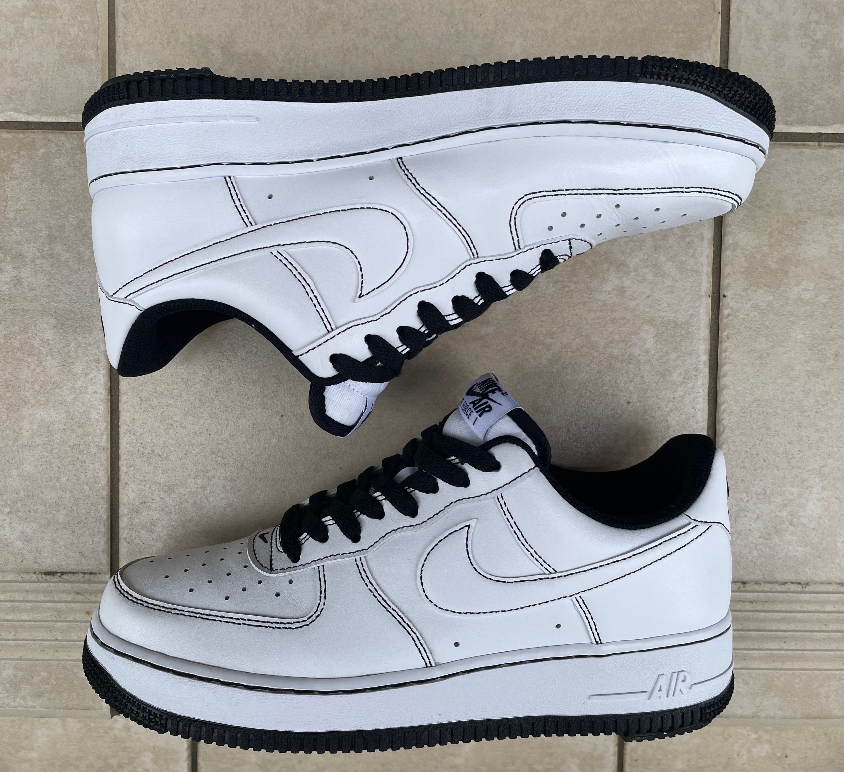 Nike Air Force 1 Low '07 "White/White-Black"