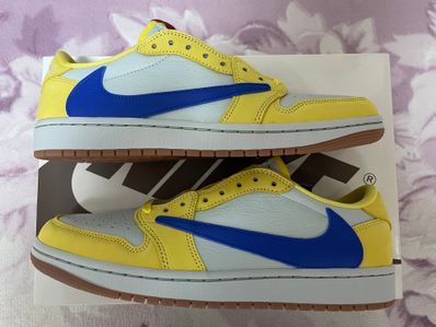 Travis Scott × Nike Women's Air Jordan 1 Retro Low OG "Canary"