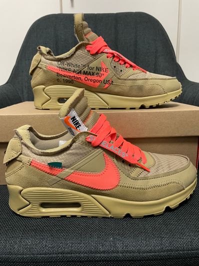 Off-White × Nike Air Max 90 "Desert Ore"