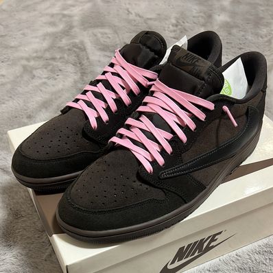Travis Scott × Nike Air Jordan 1 Low OG SP "Velvet Brown and Dark Mocha"