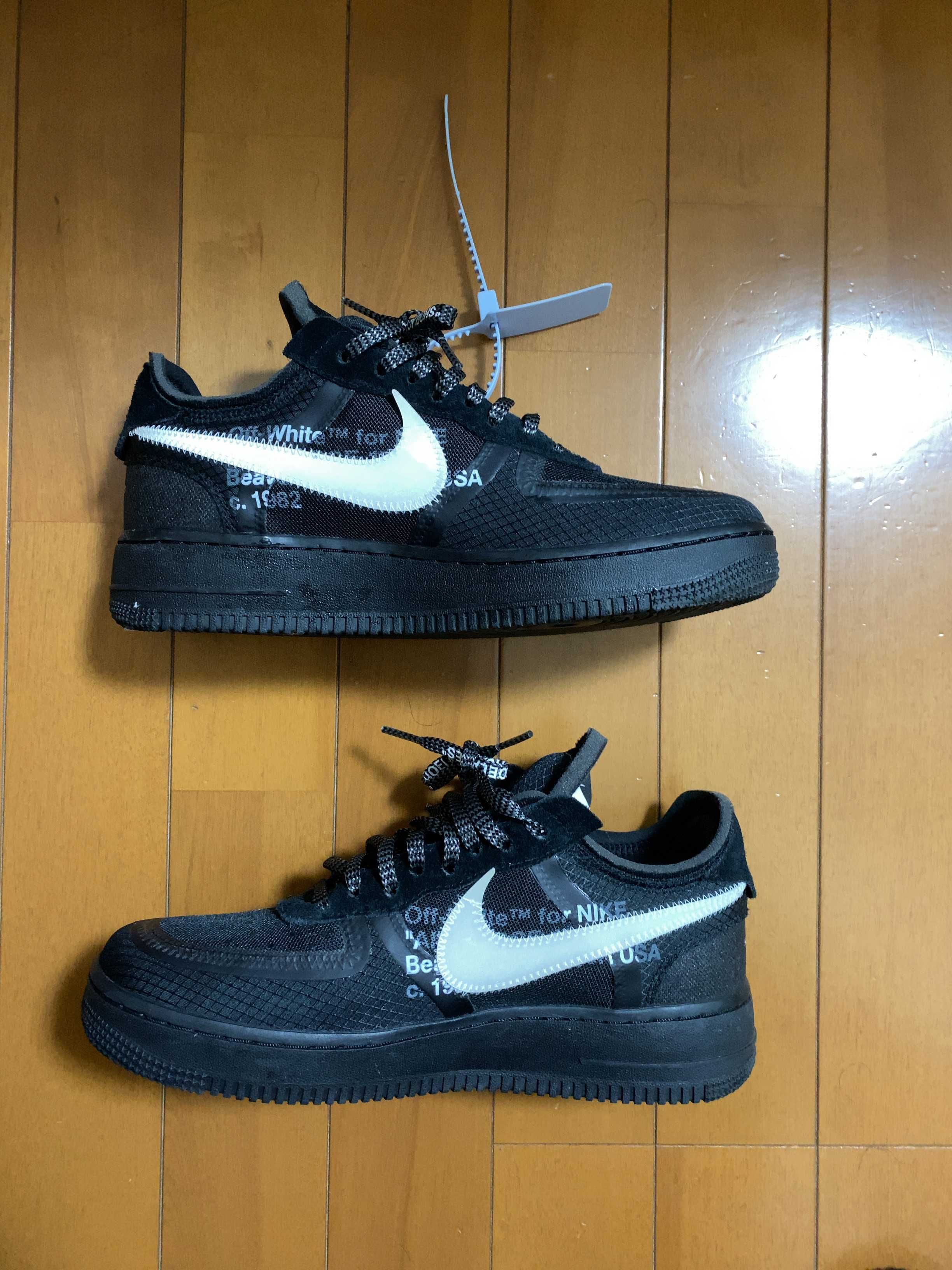 Off-White × Nike Air Force 1 Low "Black"