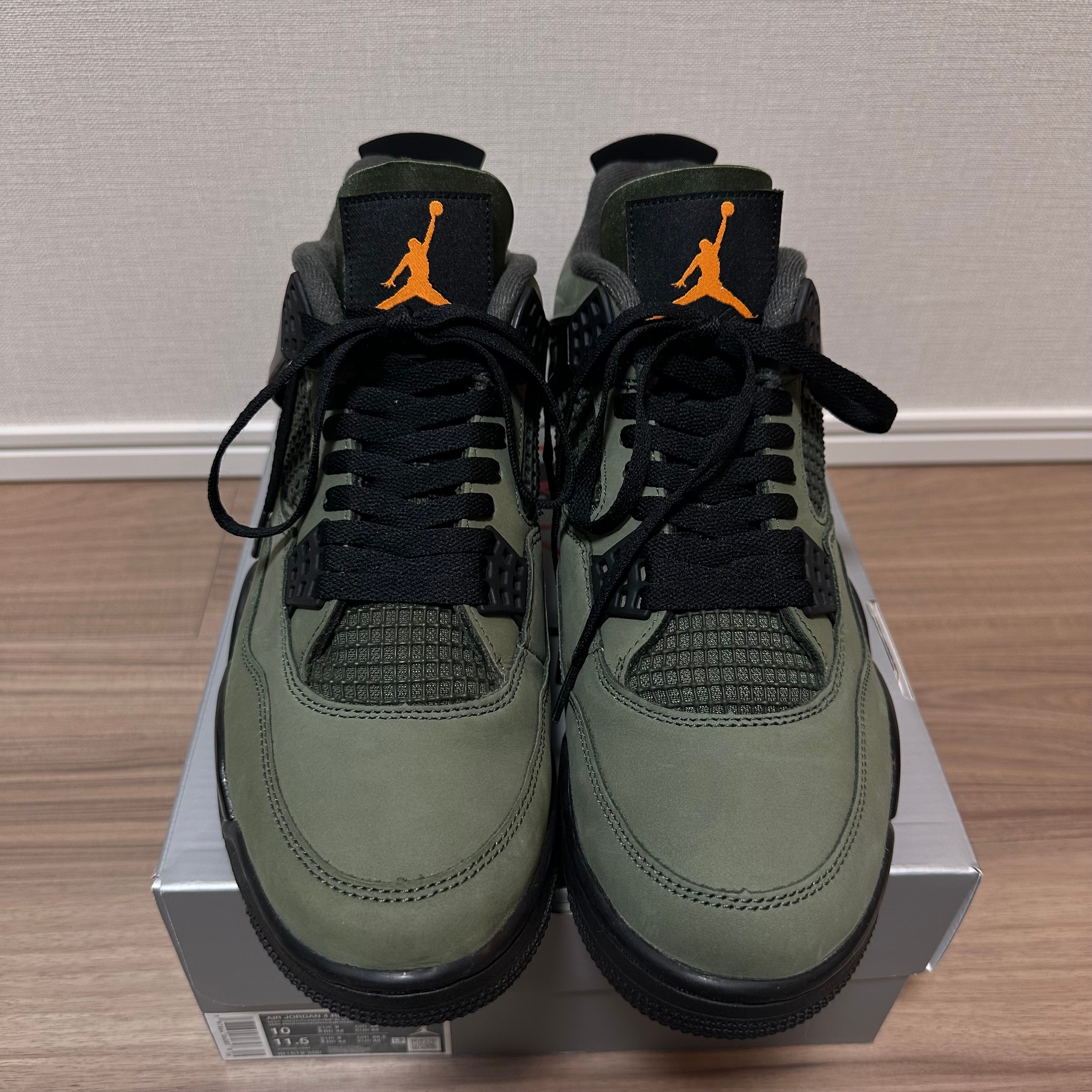 UNDEFEATED × Nike Air Jordan 4 Retro "Deep Green" (2025)