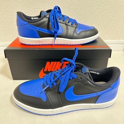 Nike Air Jordan 1 Low '85 "Black and Royal Blue"