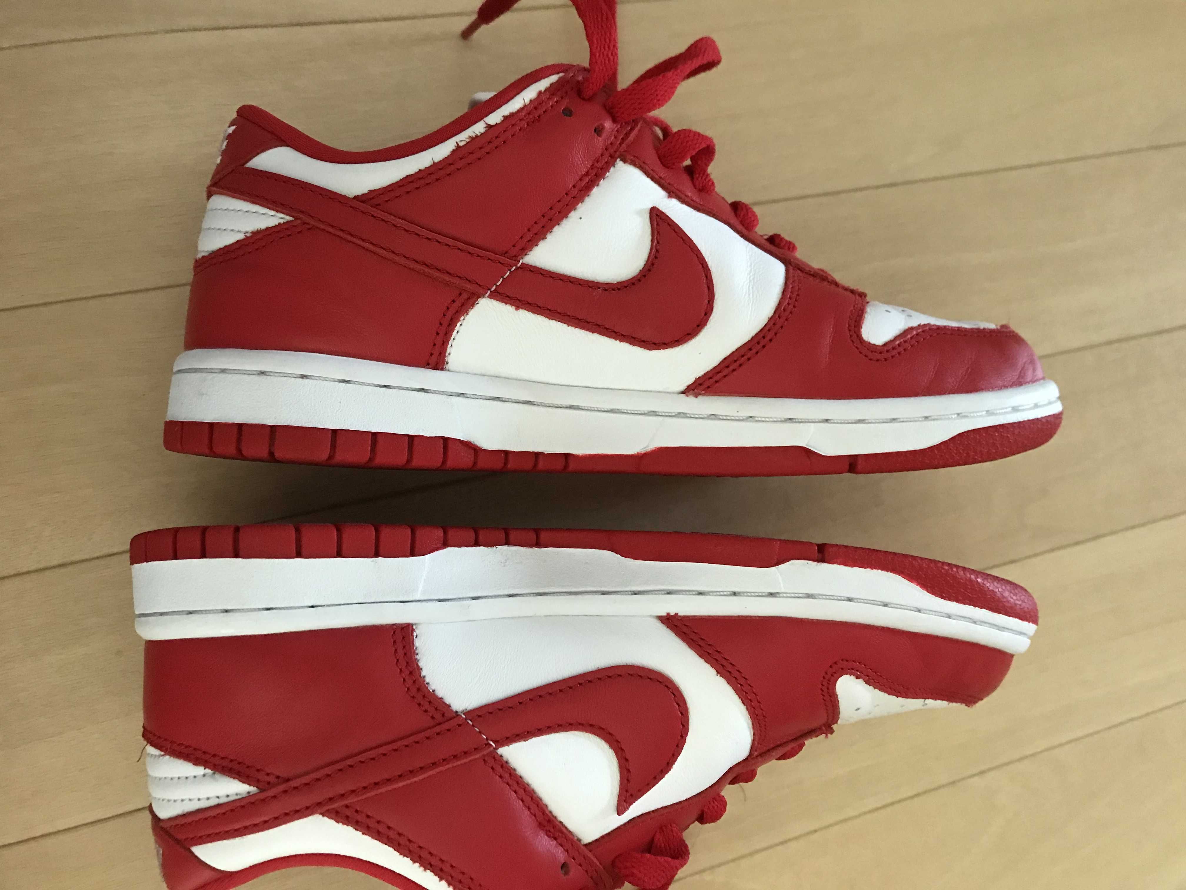 Nike Dunk Low SP "White and University Red"