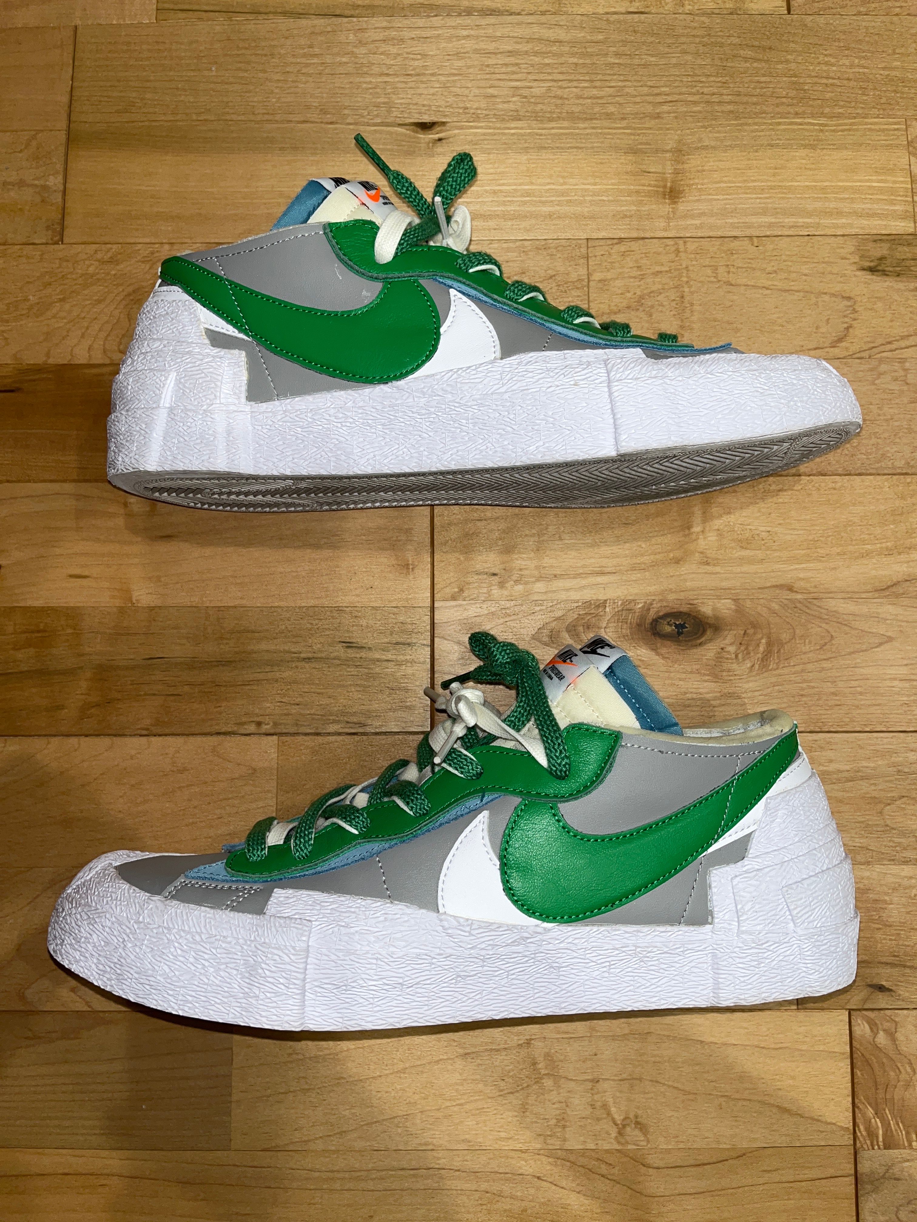 sacai × Nike Blazer Low "Classic Green"