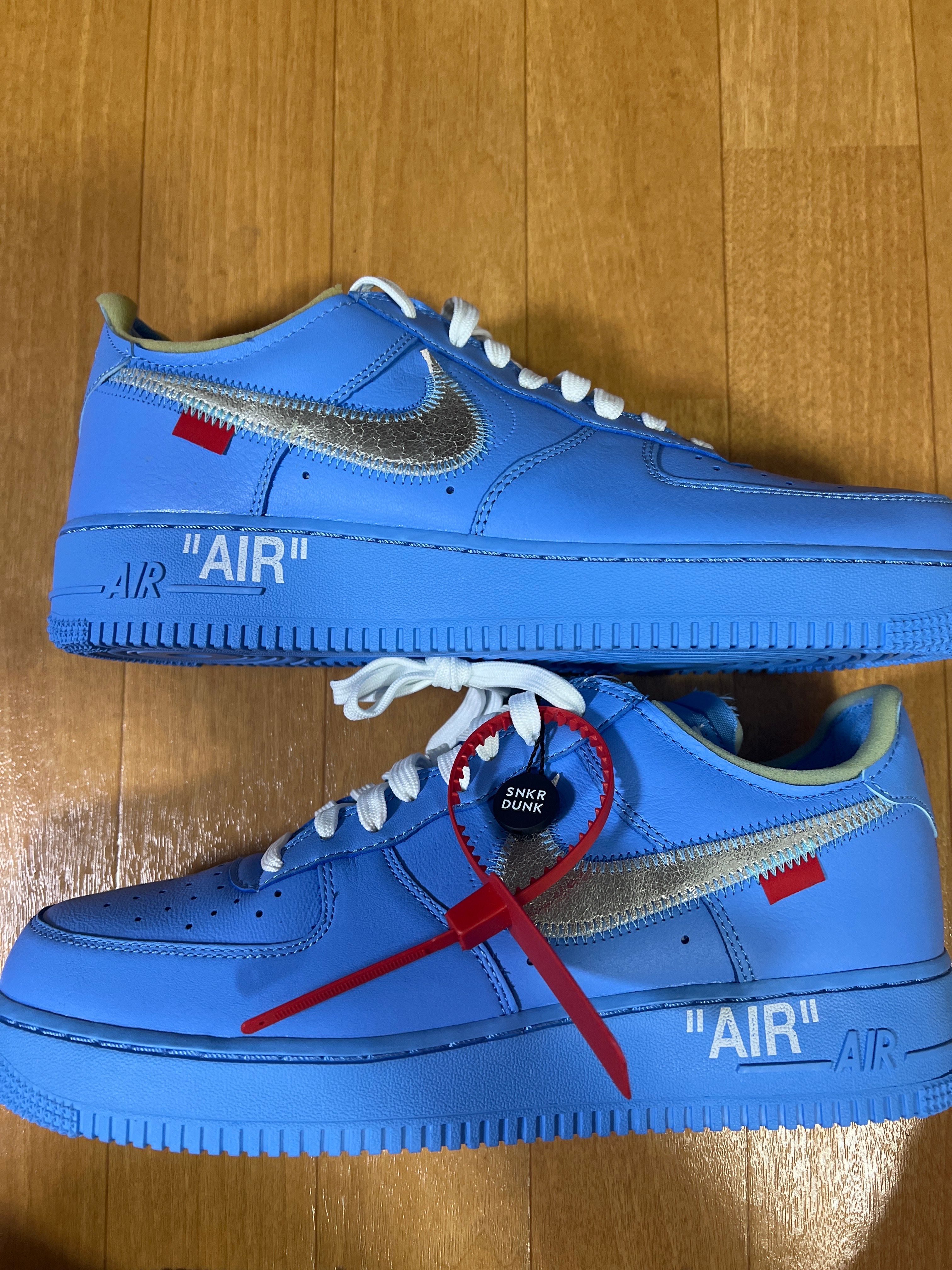Off-White × Nike Air Force 1 Low "MCA University Blue"