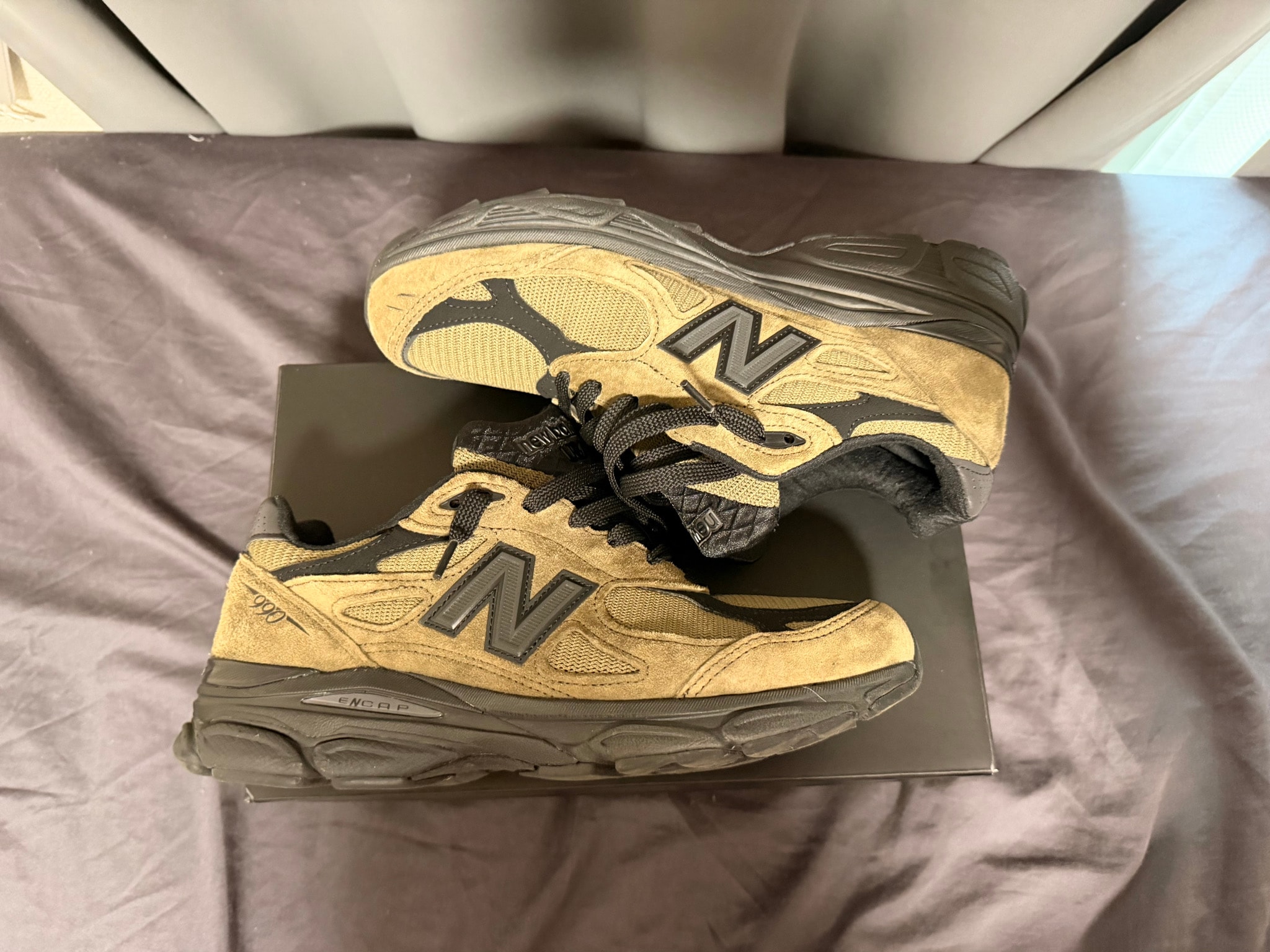 JJJJound × New Balance 990V3 "Slate Black"