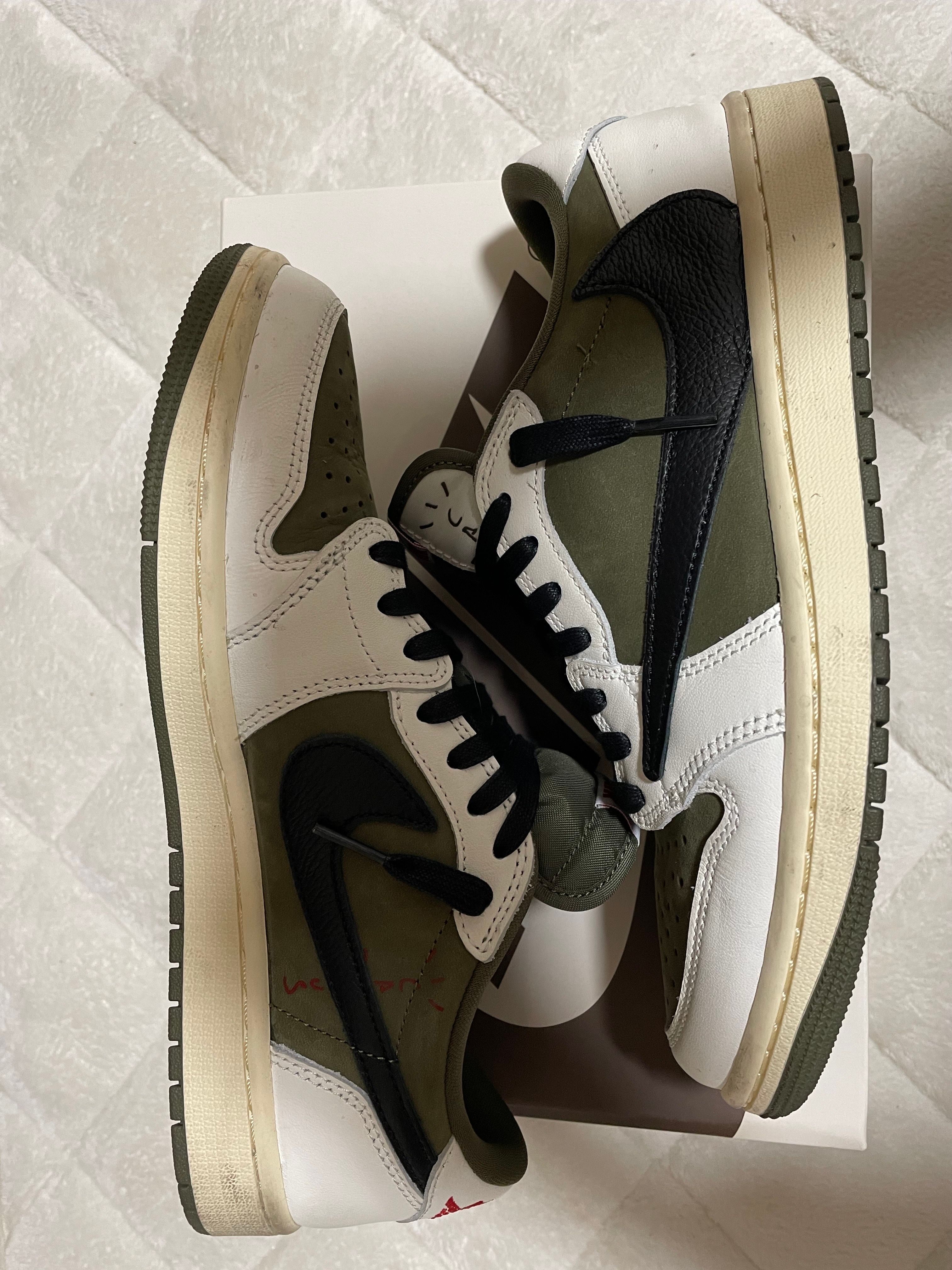 Travis Scott × Nike Air Jordan 1 Low OG SP "Reverse Olive"