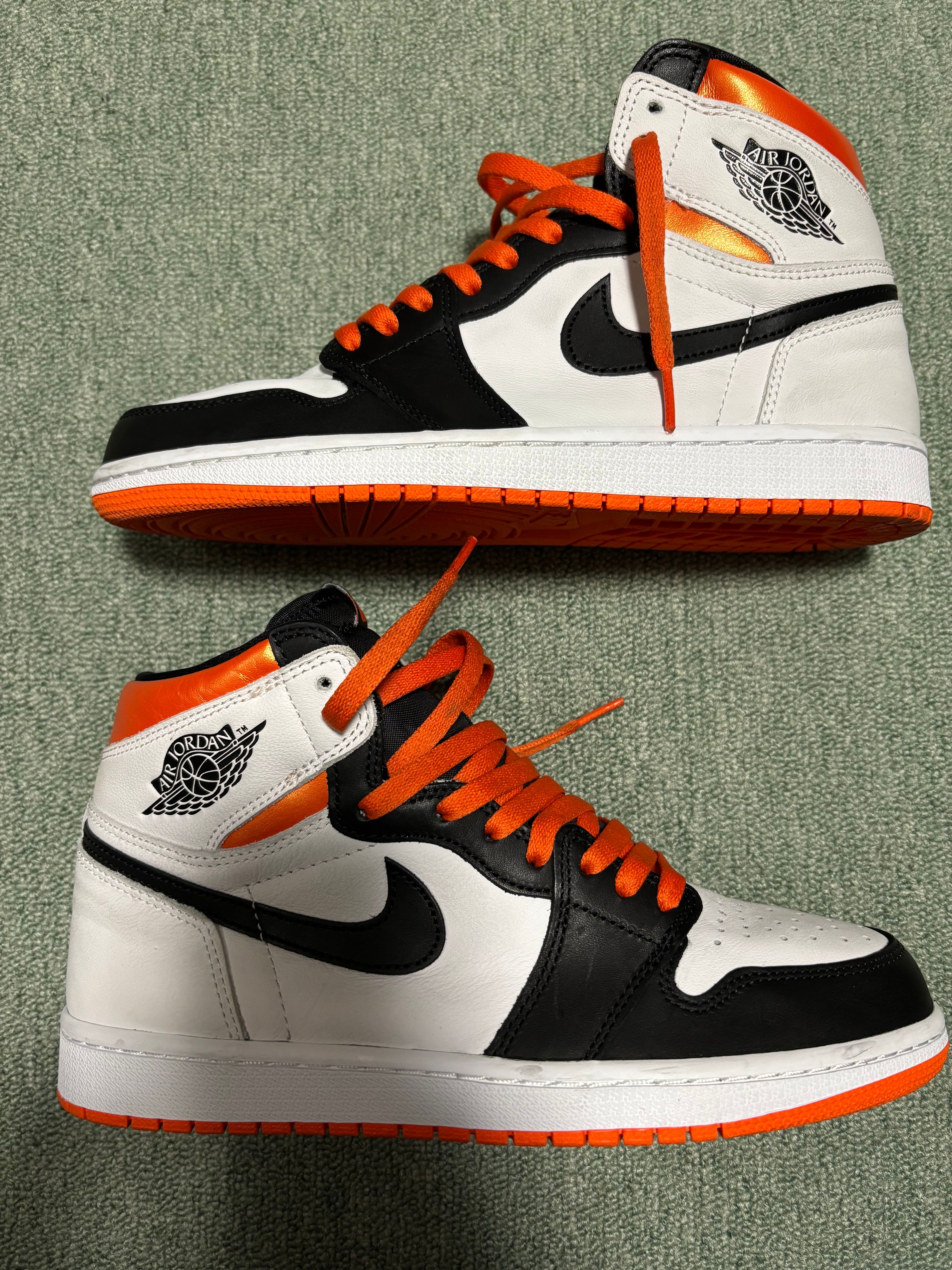 【中古】ナイキ エアジョーダン1 レトロ ハイ OG “エレクトロオレンジ” Nike Air Jordan 1 Retro High OG 