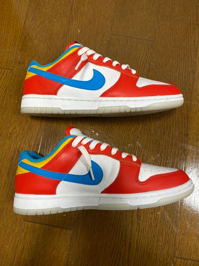 FRUiTY PEBBLESTM × Nike Dunk Low QS "Habanero Red/Dark Sulfur/Laser Blue"