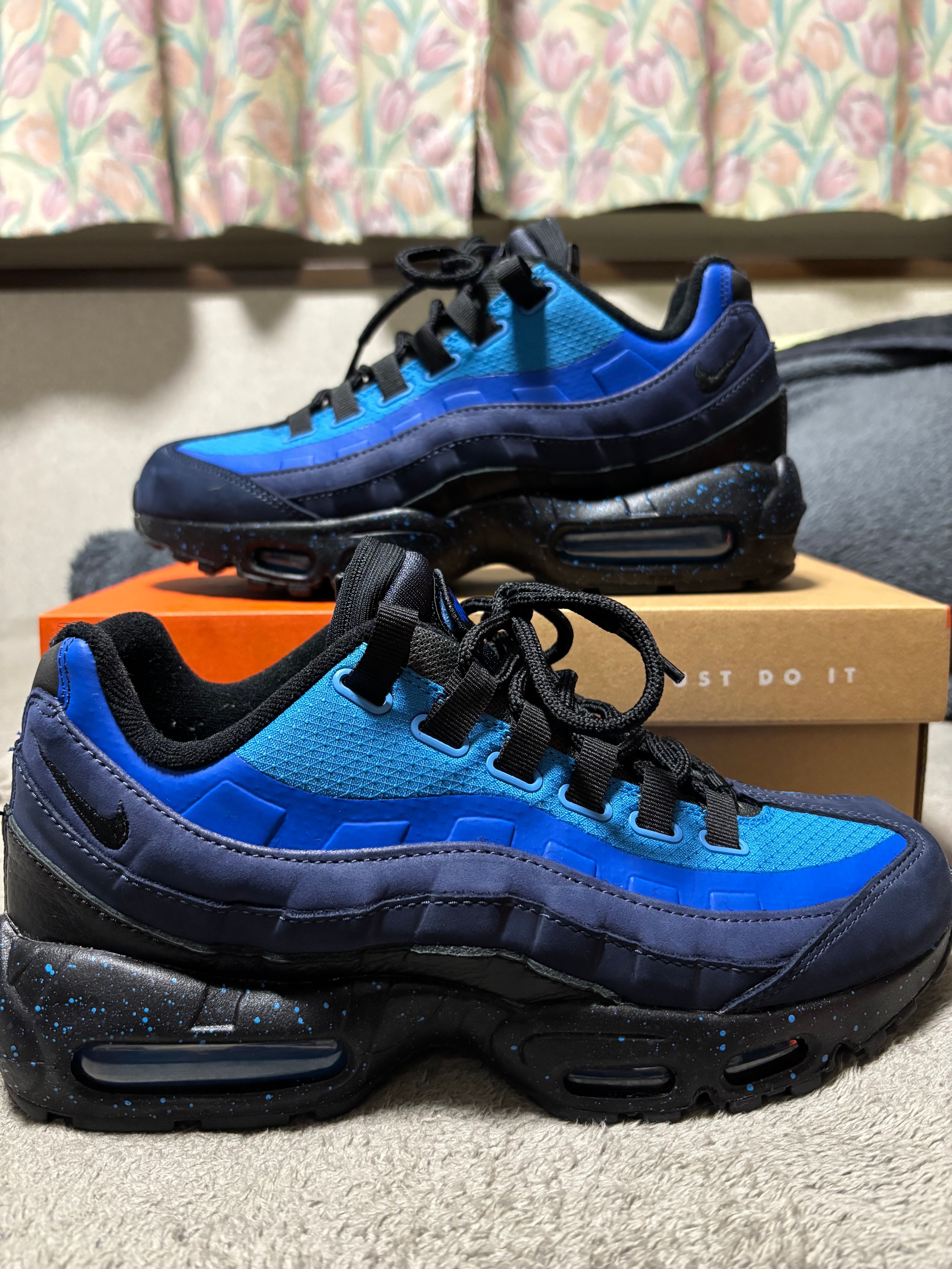 Stash × Nike Air Max 95 "Black and Harbor Blue" (2024)