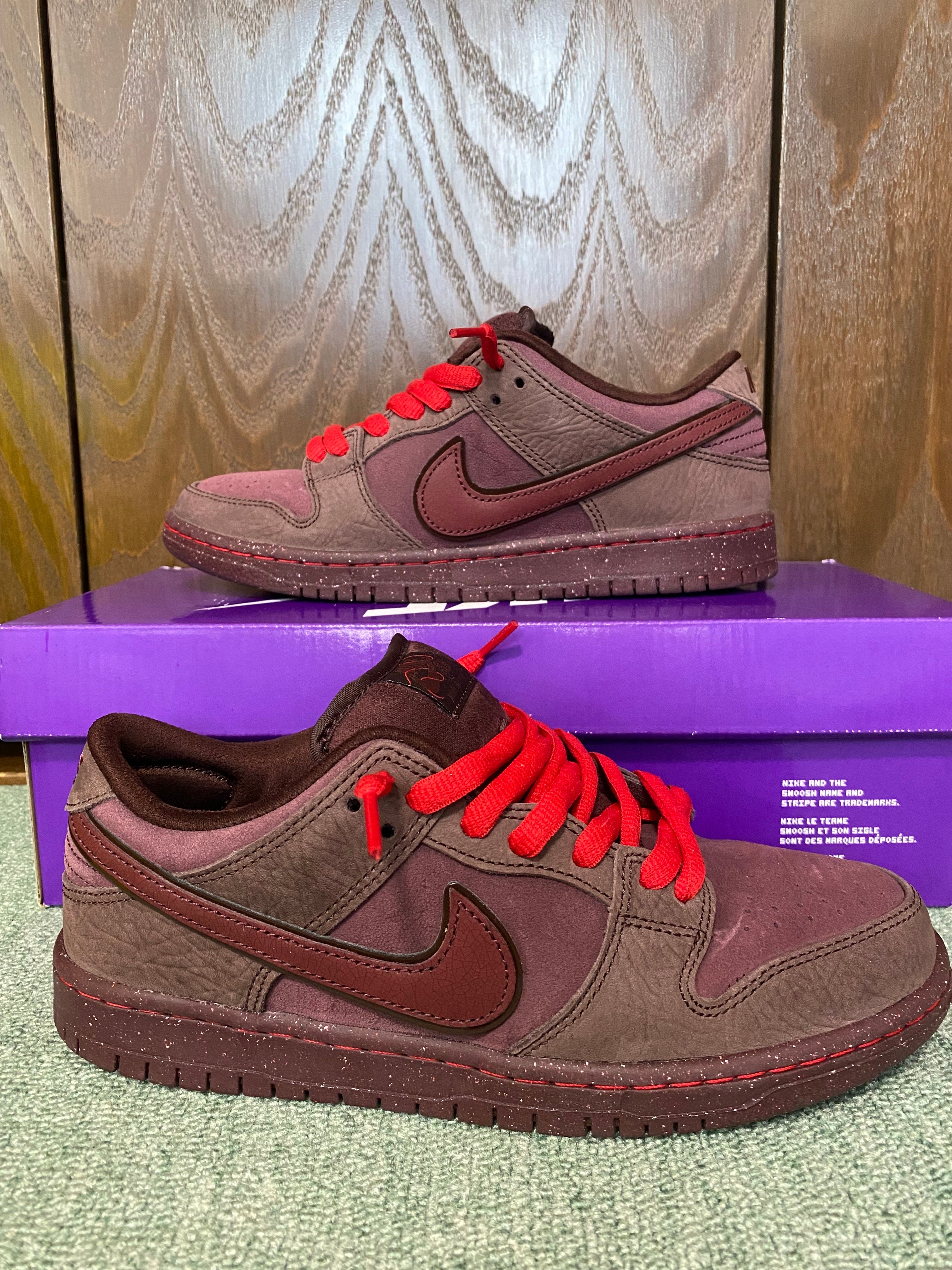Nike SB Dunk Low PRM City of Love "Burgundy"