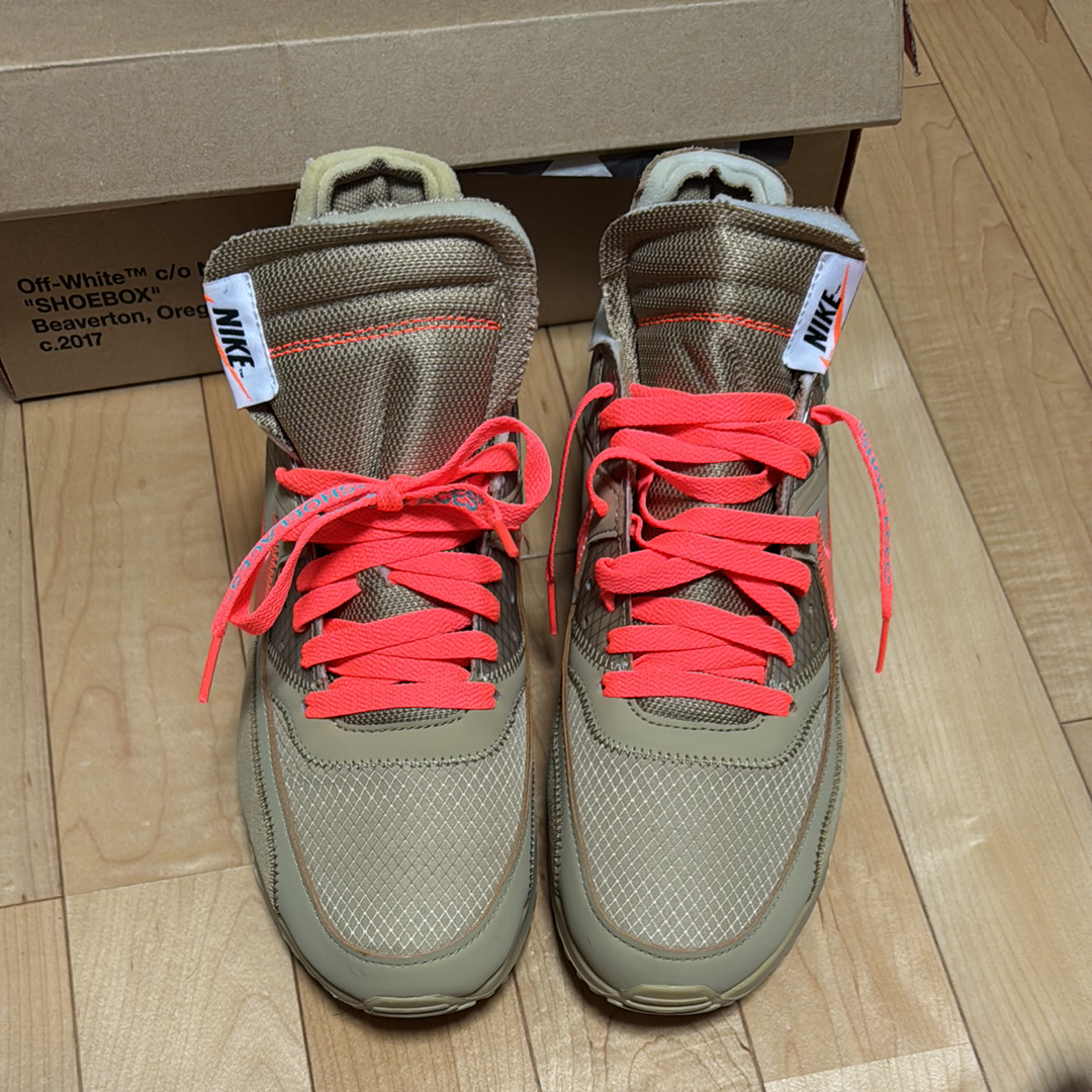 Off-White × Nike Air Max 90 "Desert Ore"