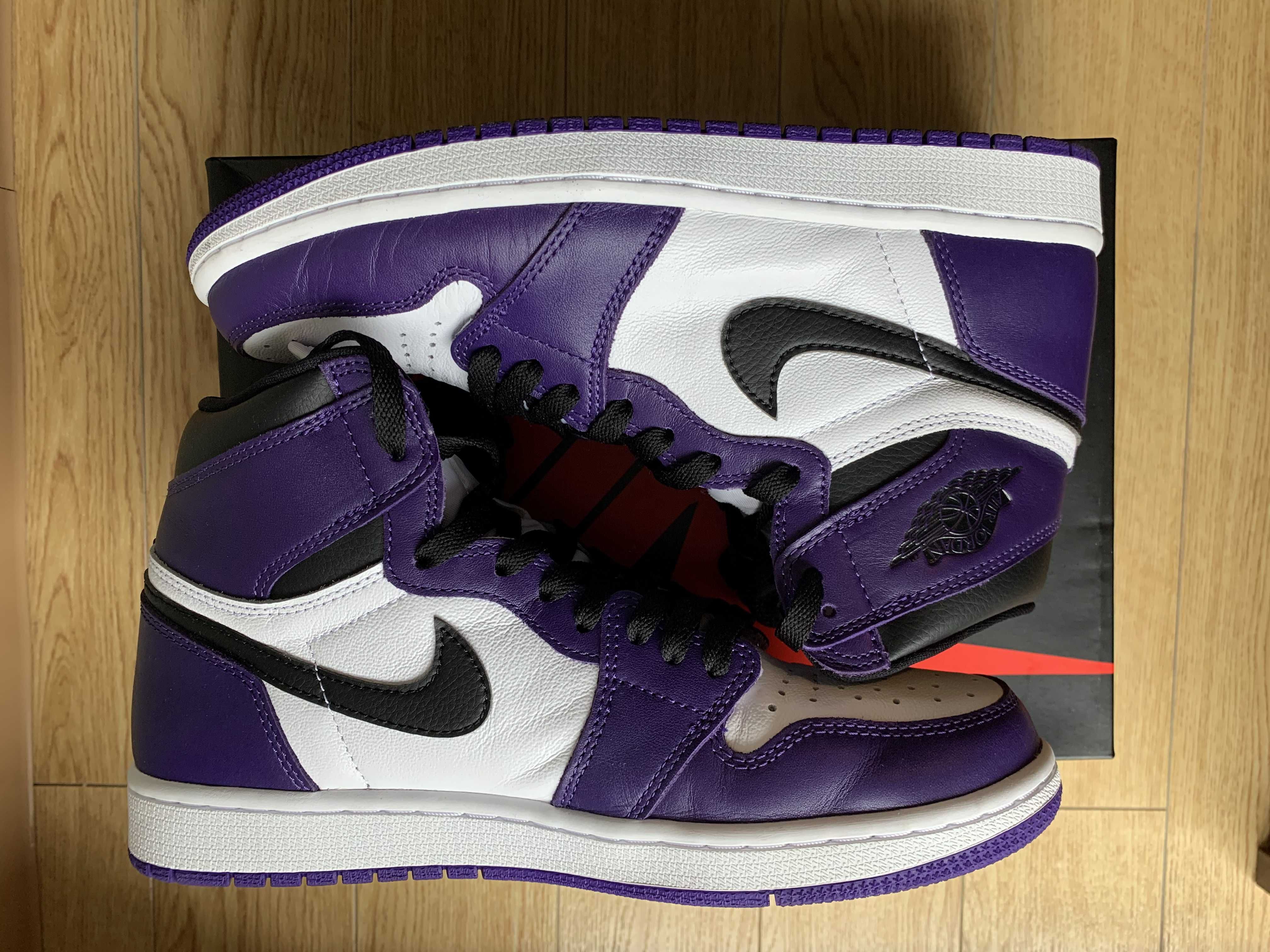 Nike Air Jordan 1 Retro High OG "Court Purple White/Black" (2020)