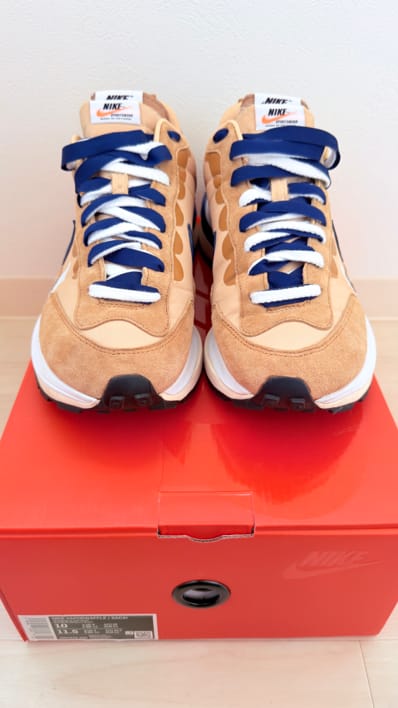 Sacai × Nike Vapor Waffle "Sesame And Blue Void"