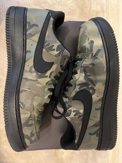 Nike Air Force 1 Low "Reflective Woodland Camo"
