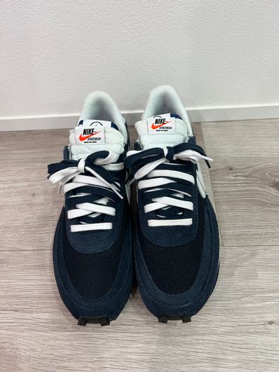 Fragment × sacai × Nike LD Waffle "Blackended Blue"