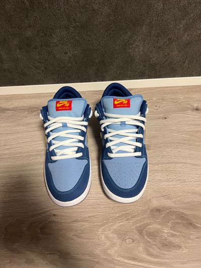 Why So Sad? × Nike SB Dunk Low "Coastal Blue/Speed Yellow-University Red"