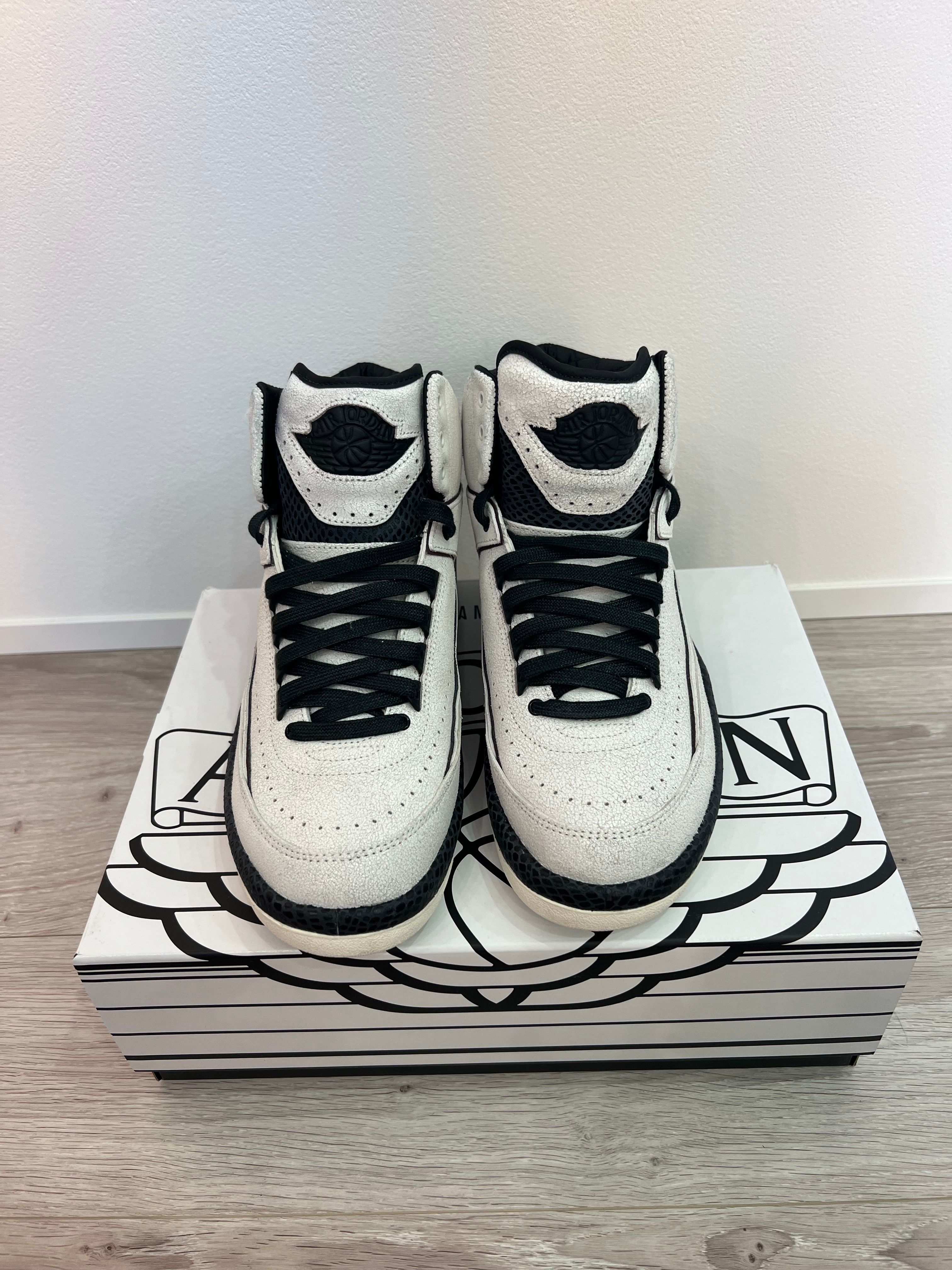 A Ma Maniere × Nike Air Jordan 2 "Airness/Sail and Burgundy"