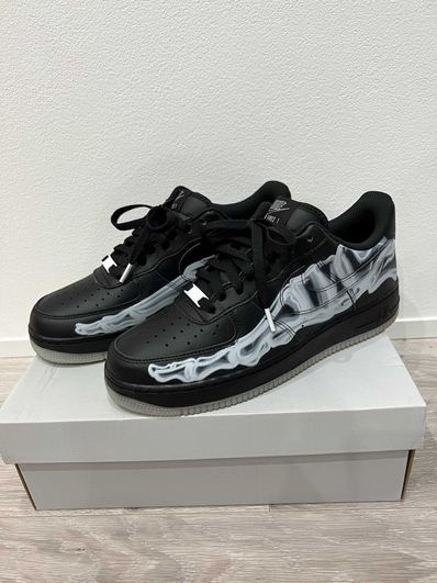 Nike Air Force 1 Low "Black Skeleton"