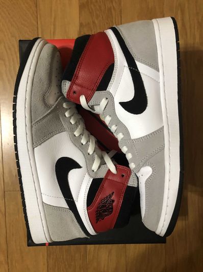 Nike Air Jordan 1 High OG "White/Black/Light Smoke Grey"