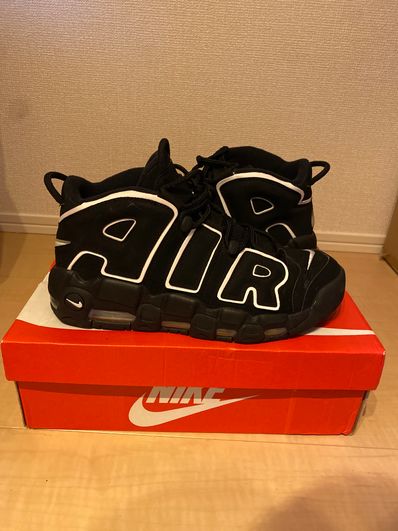 NIKE AIR MORE UPTEMPO "BLACK/WHITE"(2016)