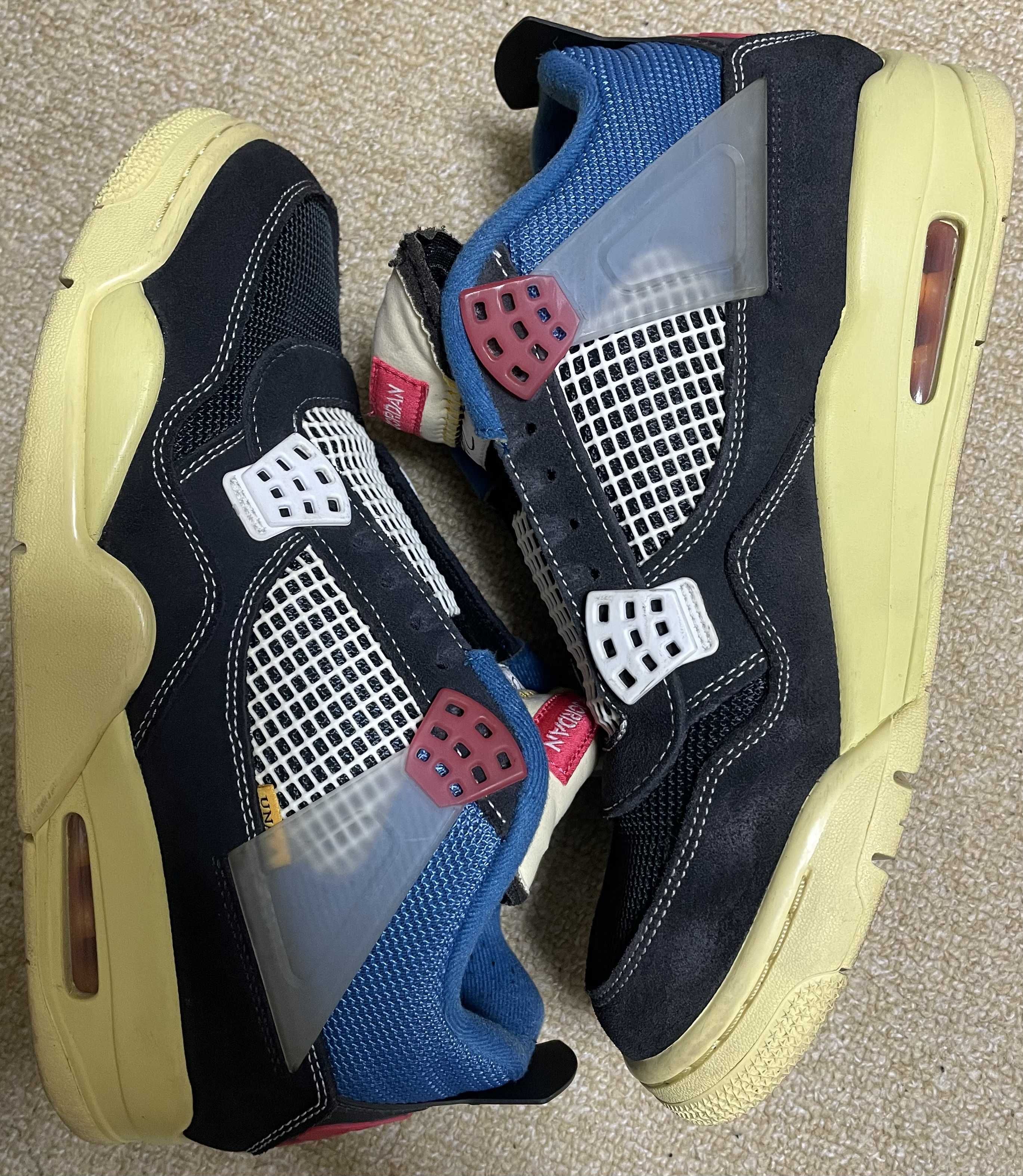 UNION × NIKE AIR JORDAN 4 "OFF NOIR"