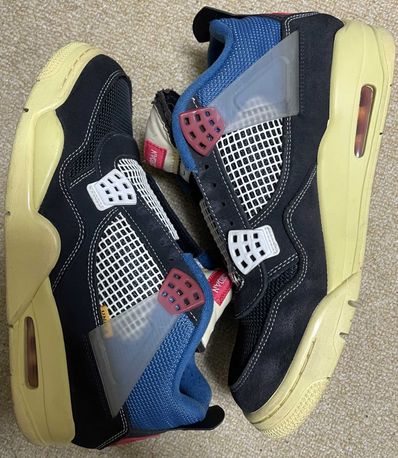 UNION × NIKE AIR JORDAN 4 "OFF NOIR"