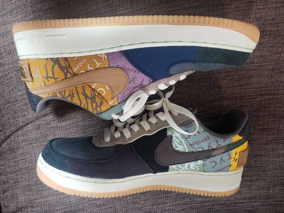 Travis Scott × Nike Air Force 1 Low Cactus Jack "Multi Color"