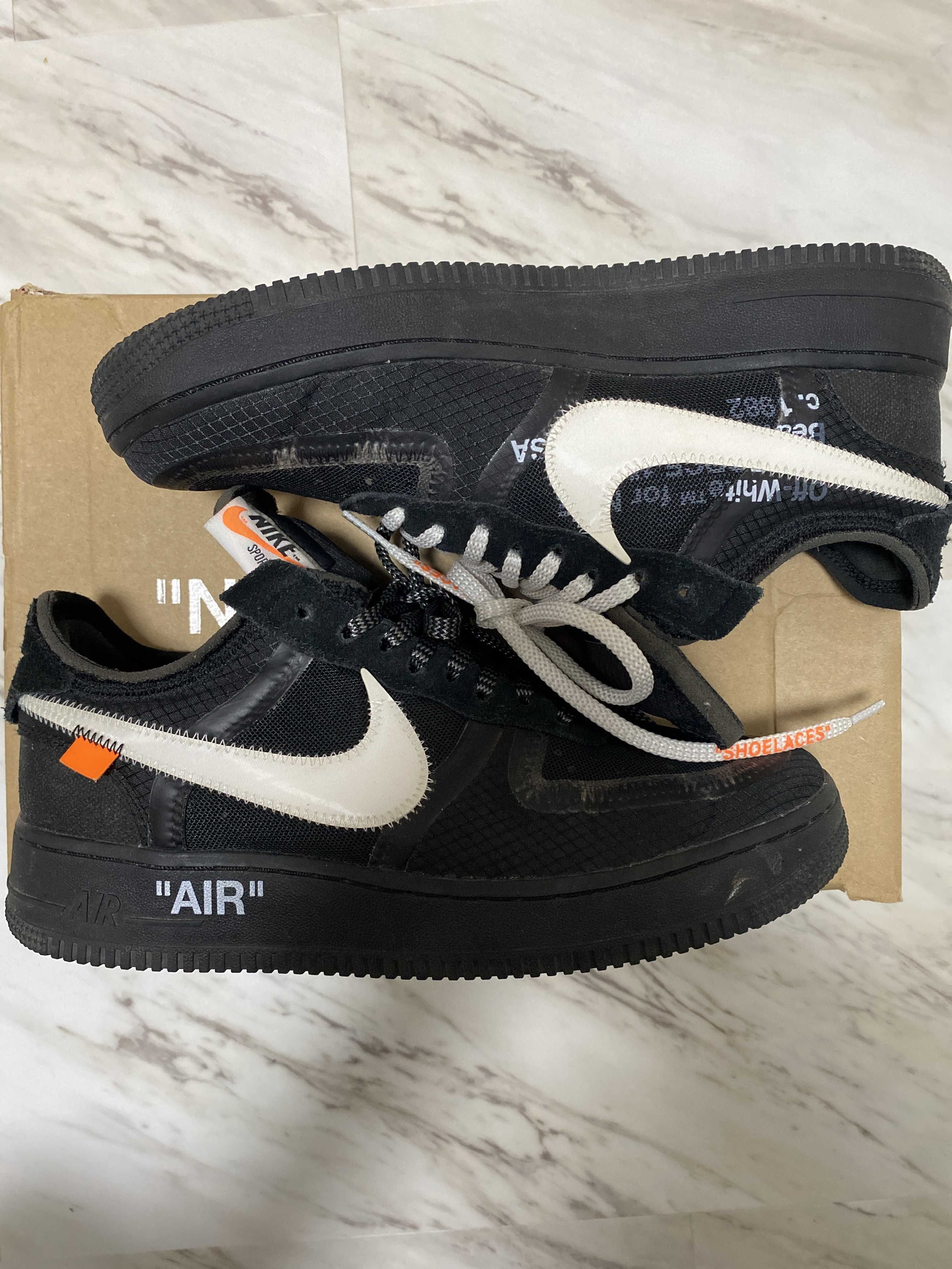 Off-White × Nike Air Force 1 Low "Black"
