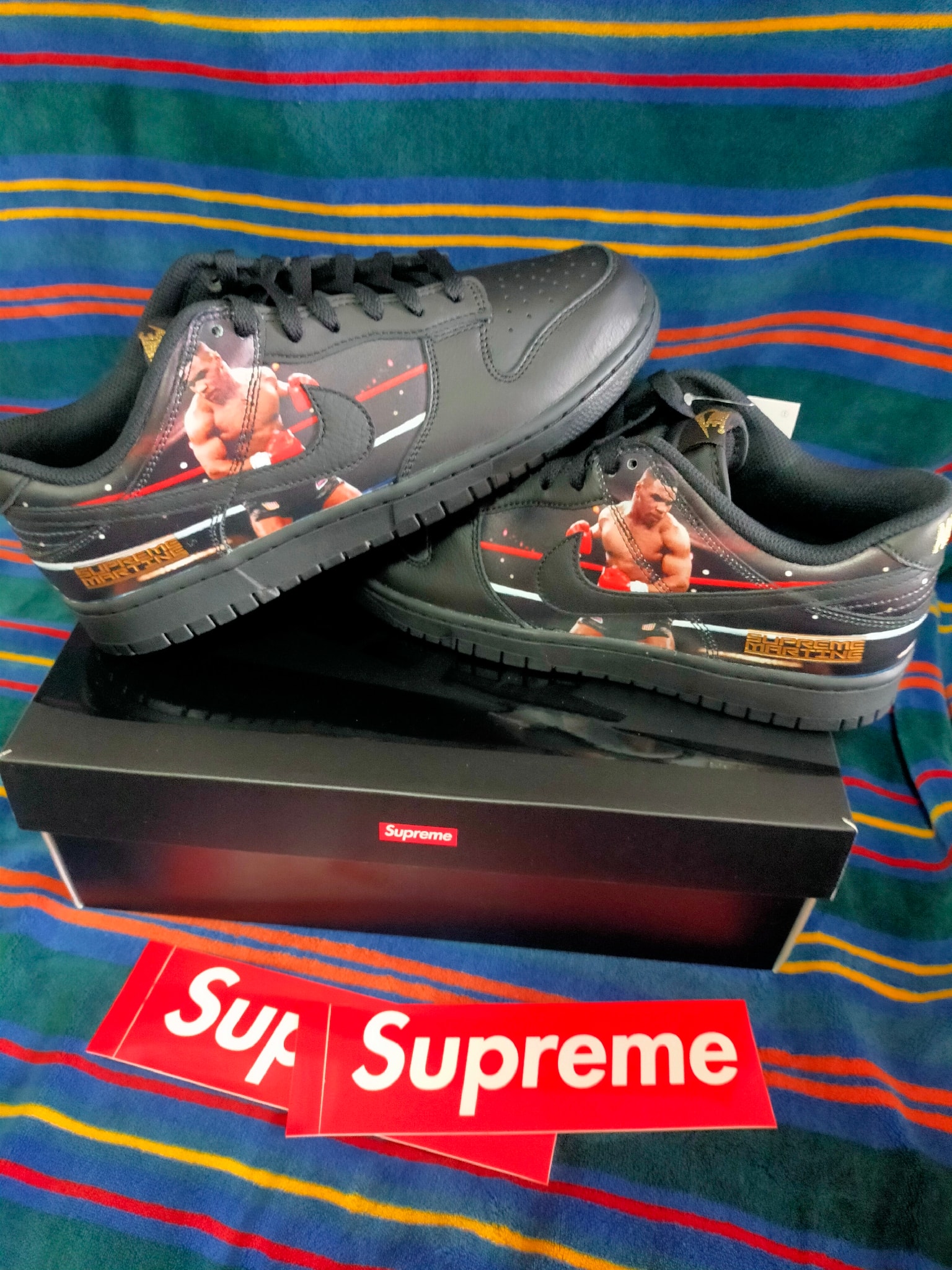 Supreme × Martine Rose × Nike Dunk Low "Mike Tyson" (26FW Week9)