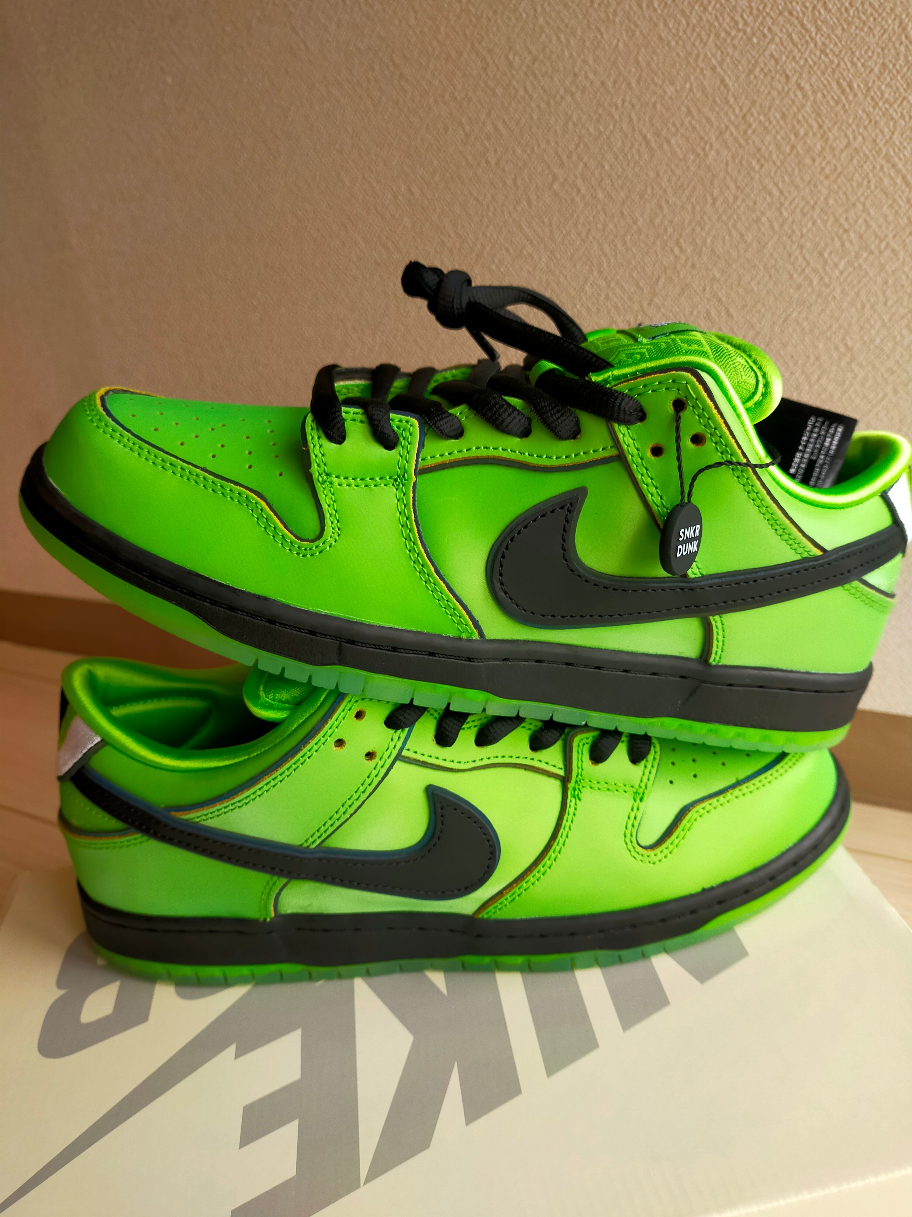 The Powerpuff Girls × Nike SB Dunk Low Pro QS "Buttercup"