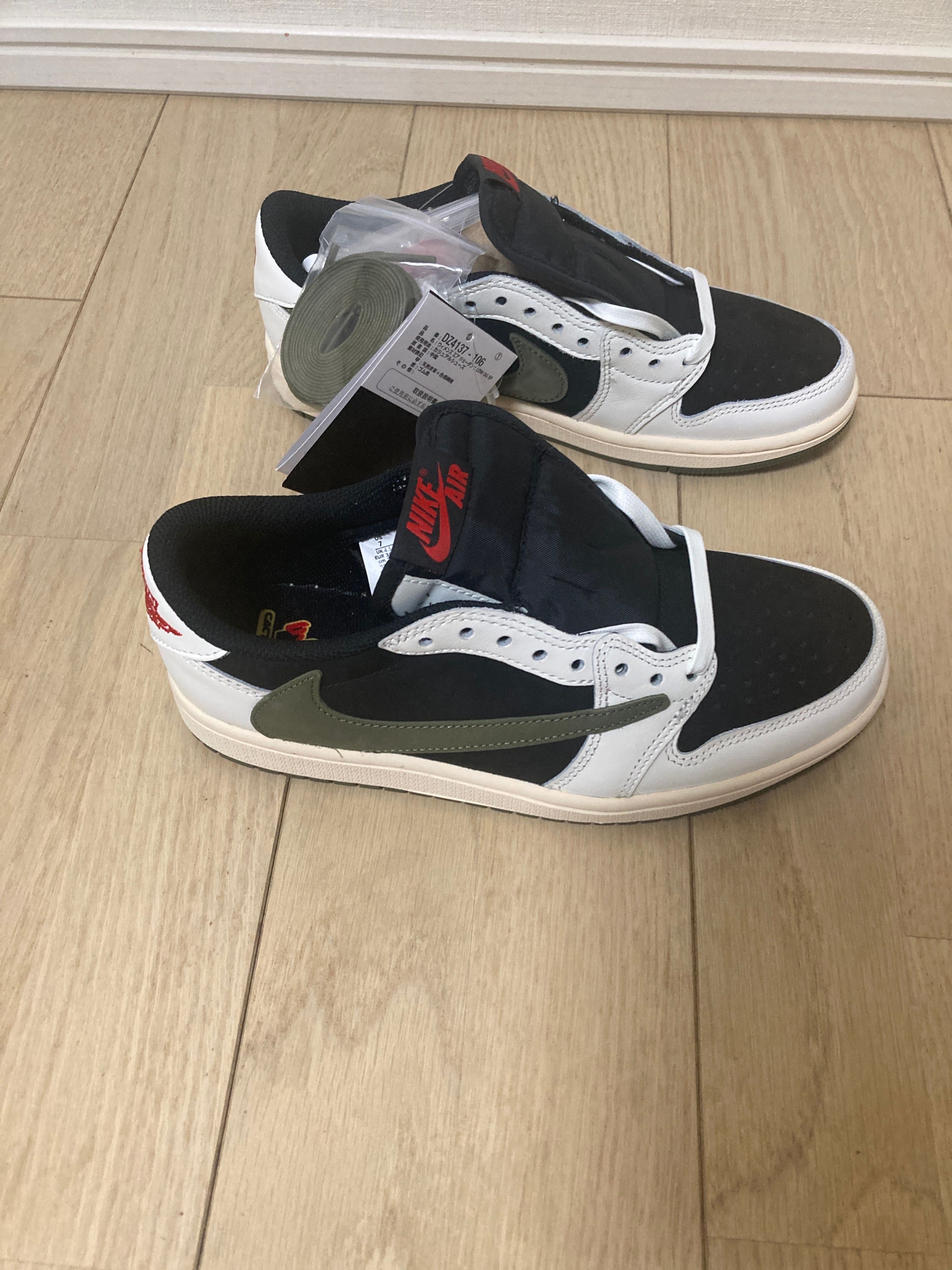 Travis Scott × Nike Women's Air Jordan 1 Low OG "Medium Olive"