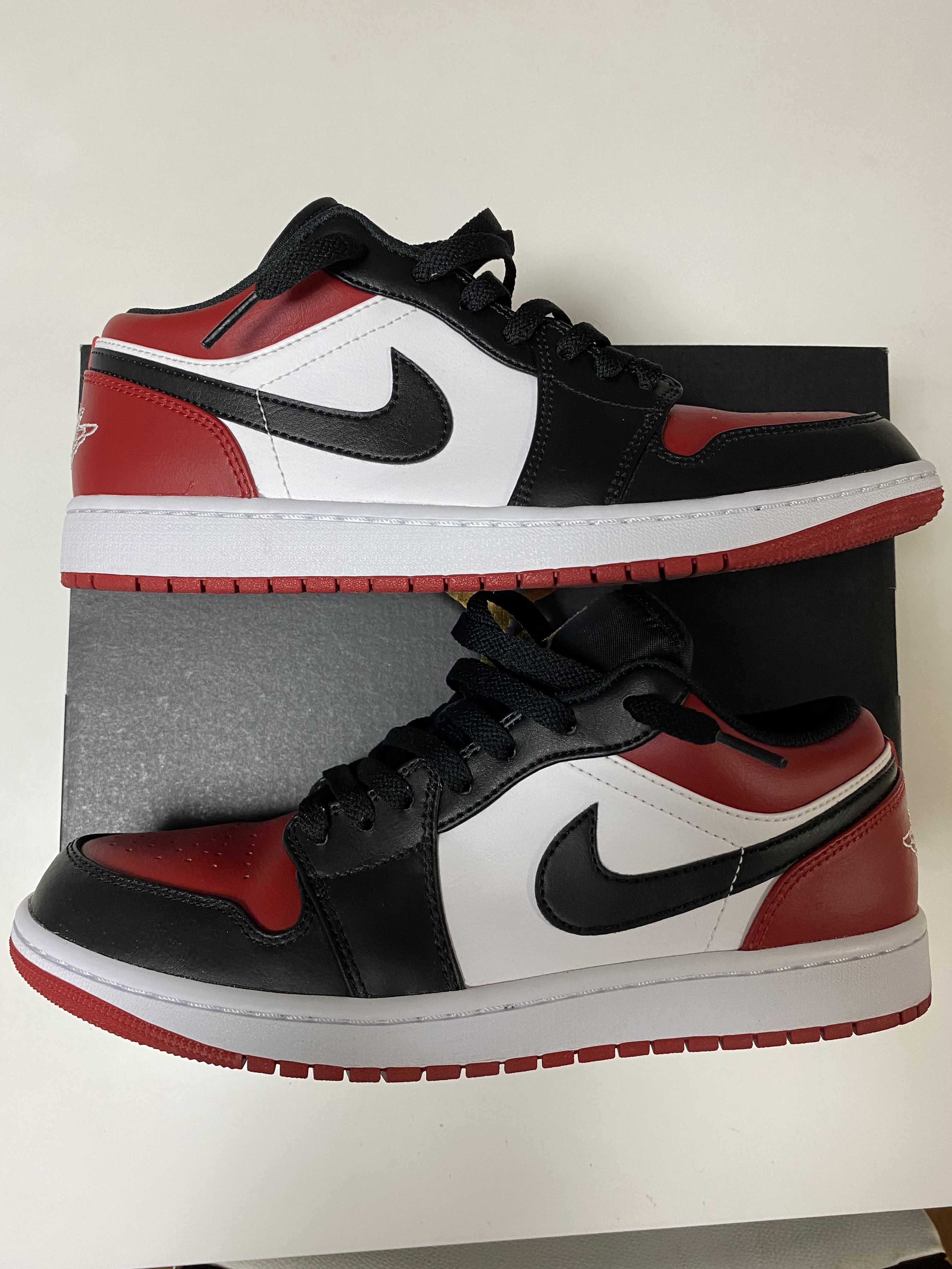 Nike Air Jordan 1 Low "Bred Toe"