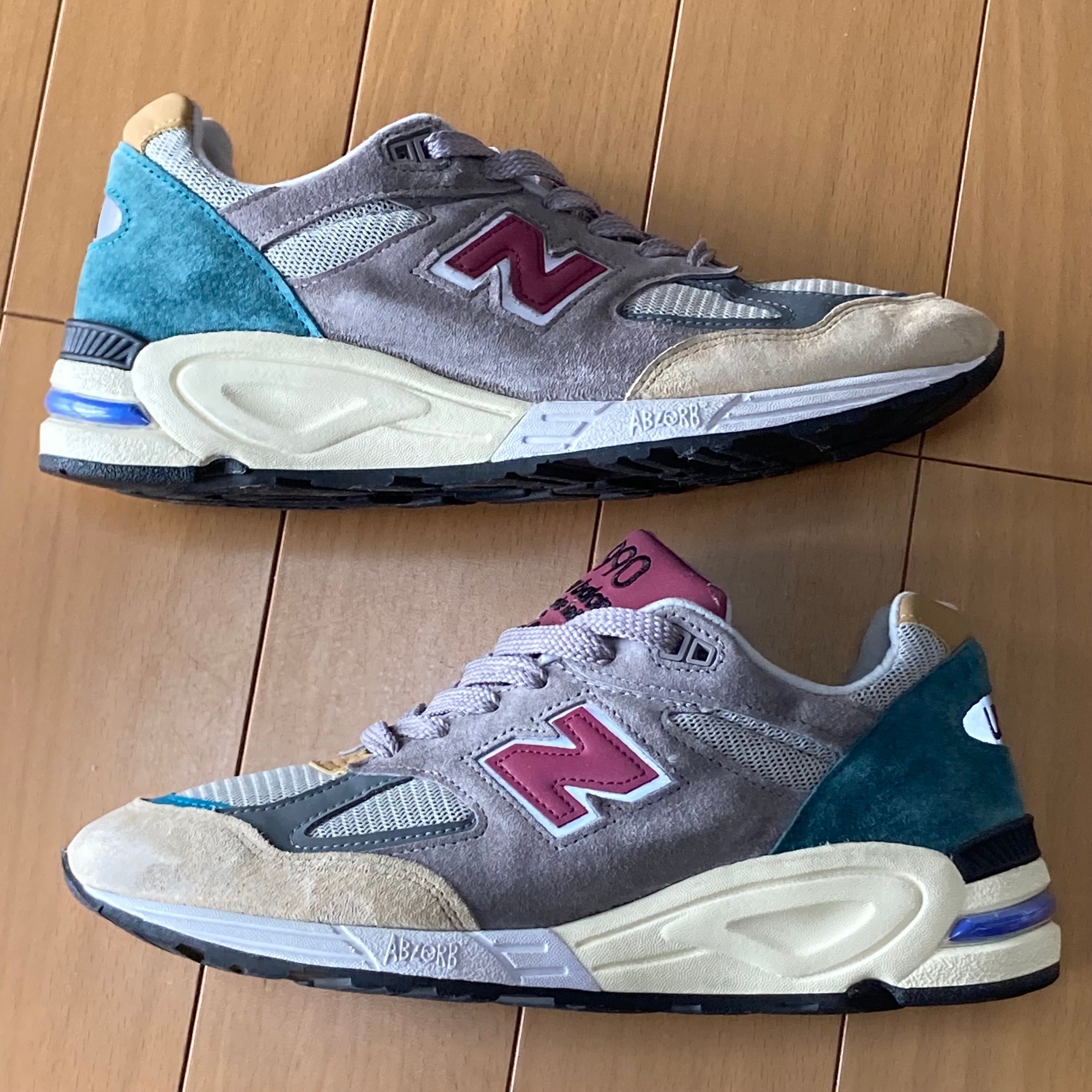 New Balance 990V2 "Gray Green"