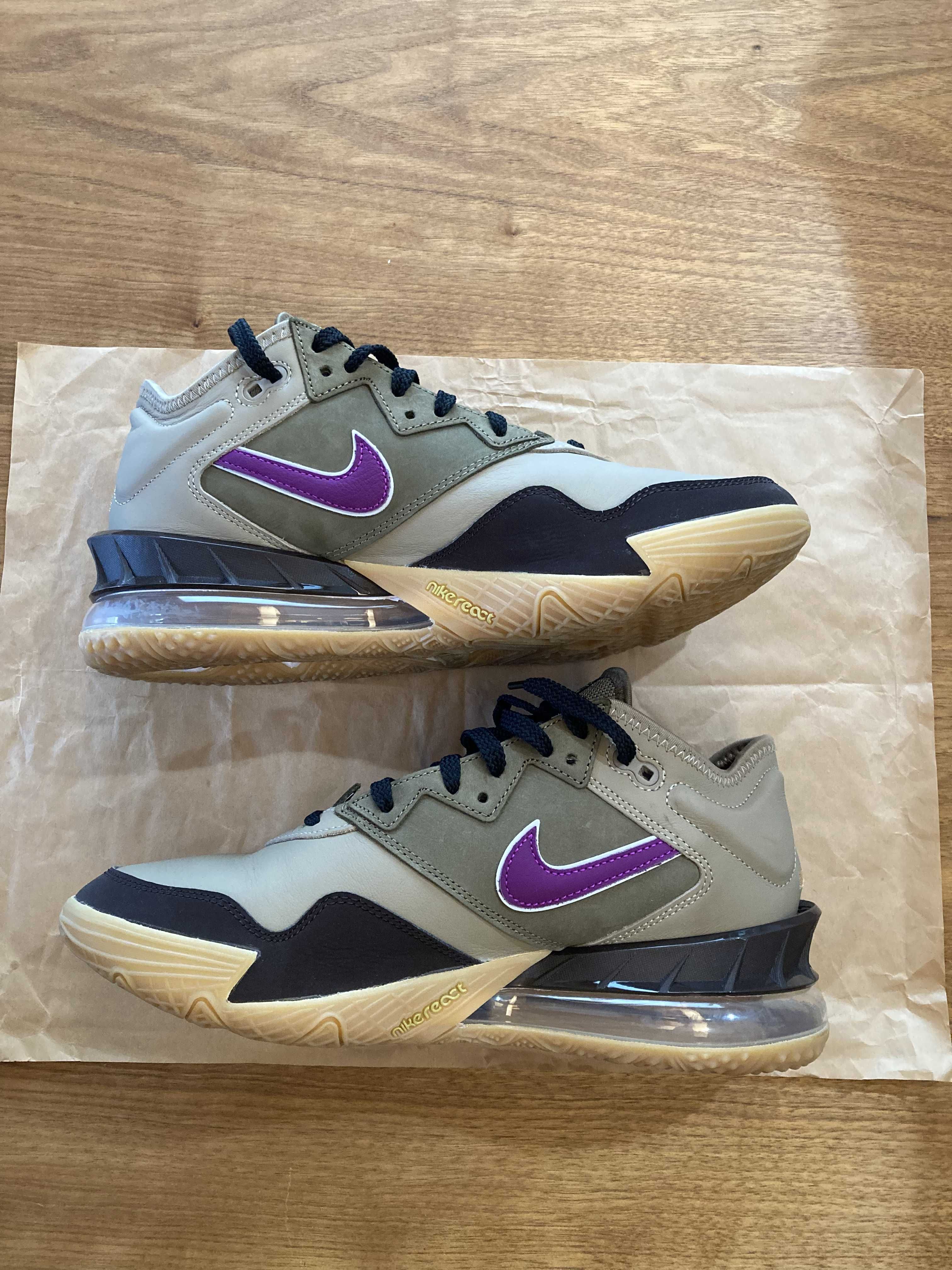 atmos × Nike LeBron 18 Low "Viotech"