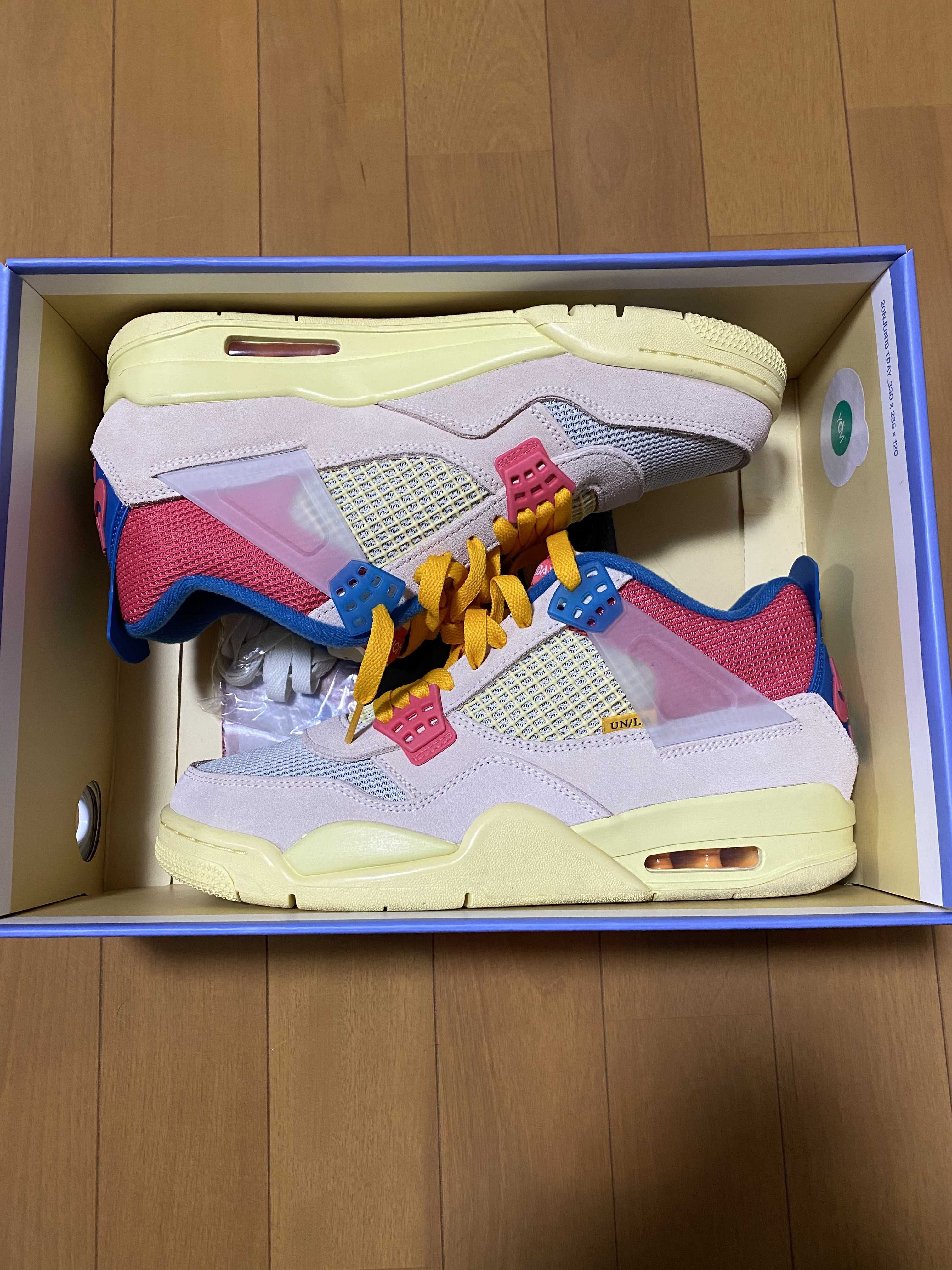 UNION × Nike Air Jordan 4 SP "Guava Ice/Light Fusion Red"