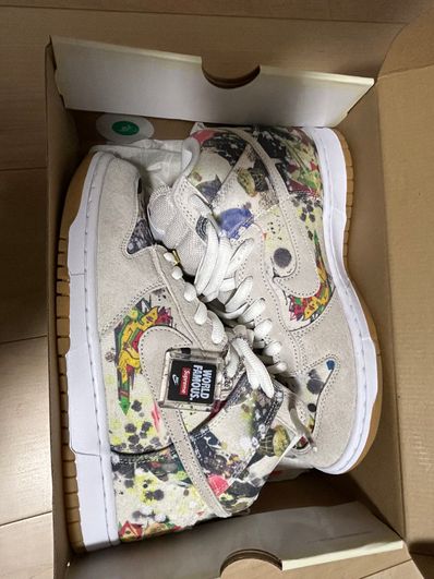 Supreme × Nike SB Dunk High "Rammellzee"