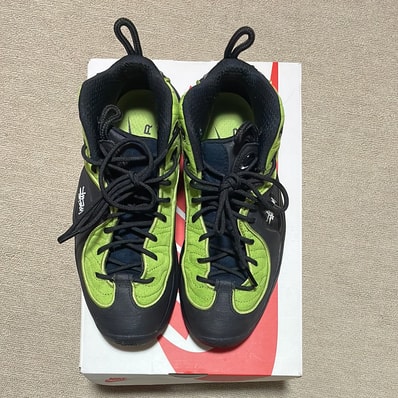 Stussy × Nike Air Penny 2 "Black/Green"