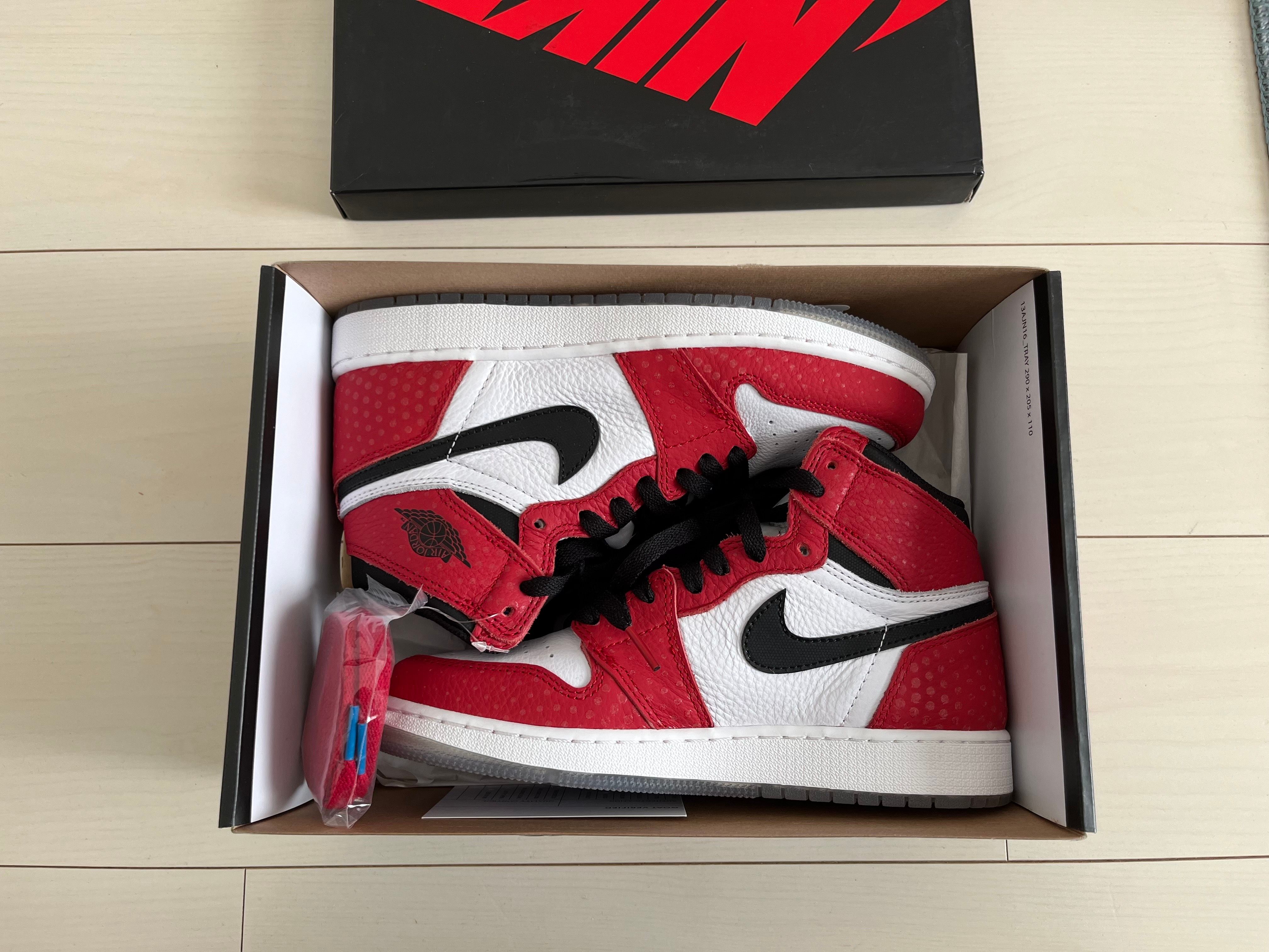 NIKE AIR JORDAN 1 RETRO HIGH SPIDER-MAN ORIGIN STORY (GS)