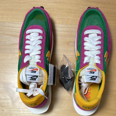 sacai × NIKE LDV WAFFLE "PINE GREEN"