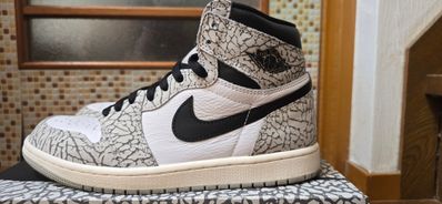Nike Air Jordan 1 High OG "White Cement/Safari"