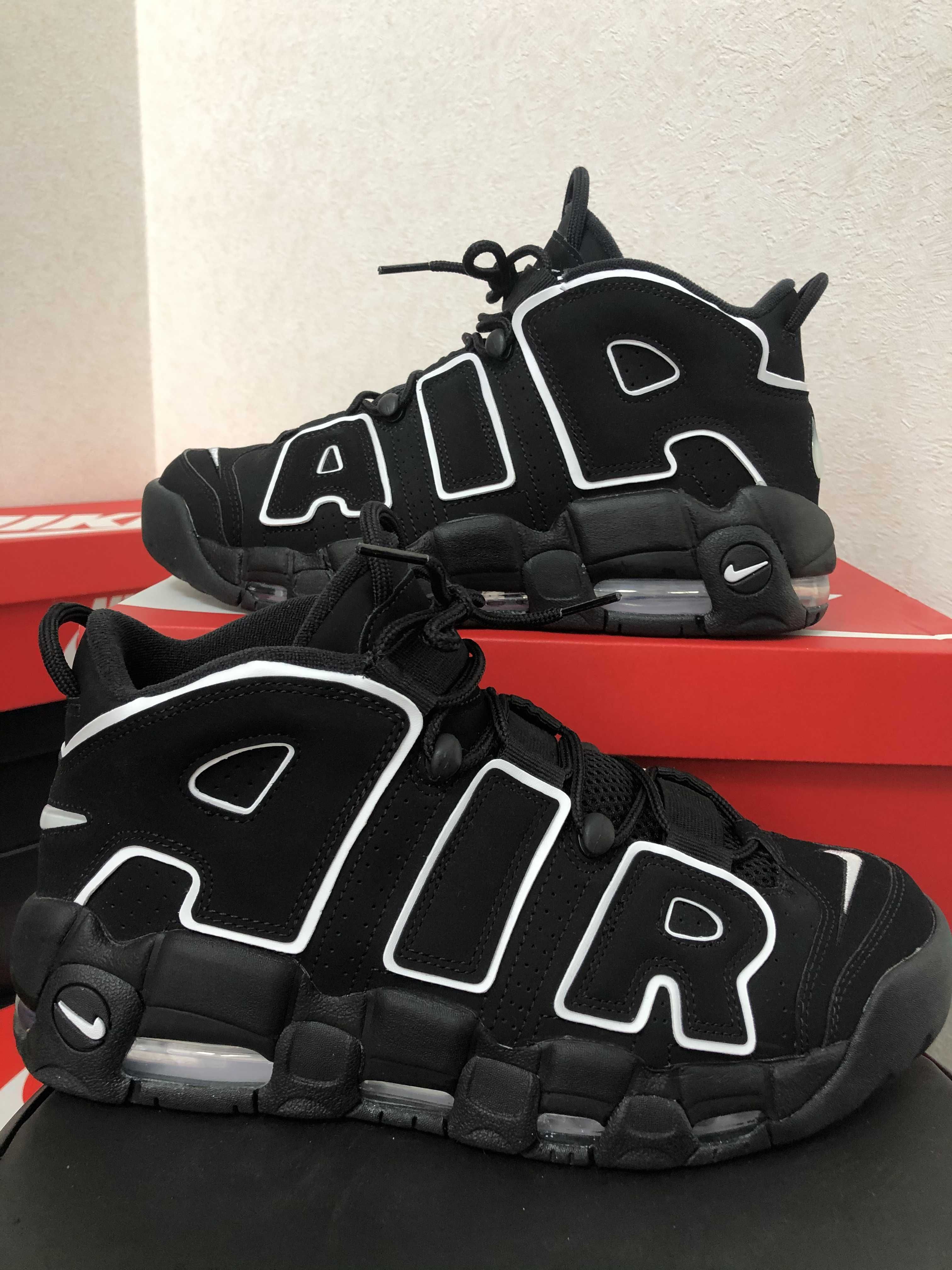 Nike Air More Uptempo "Black/White"(2020)
