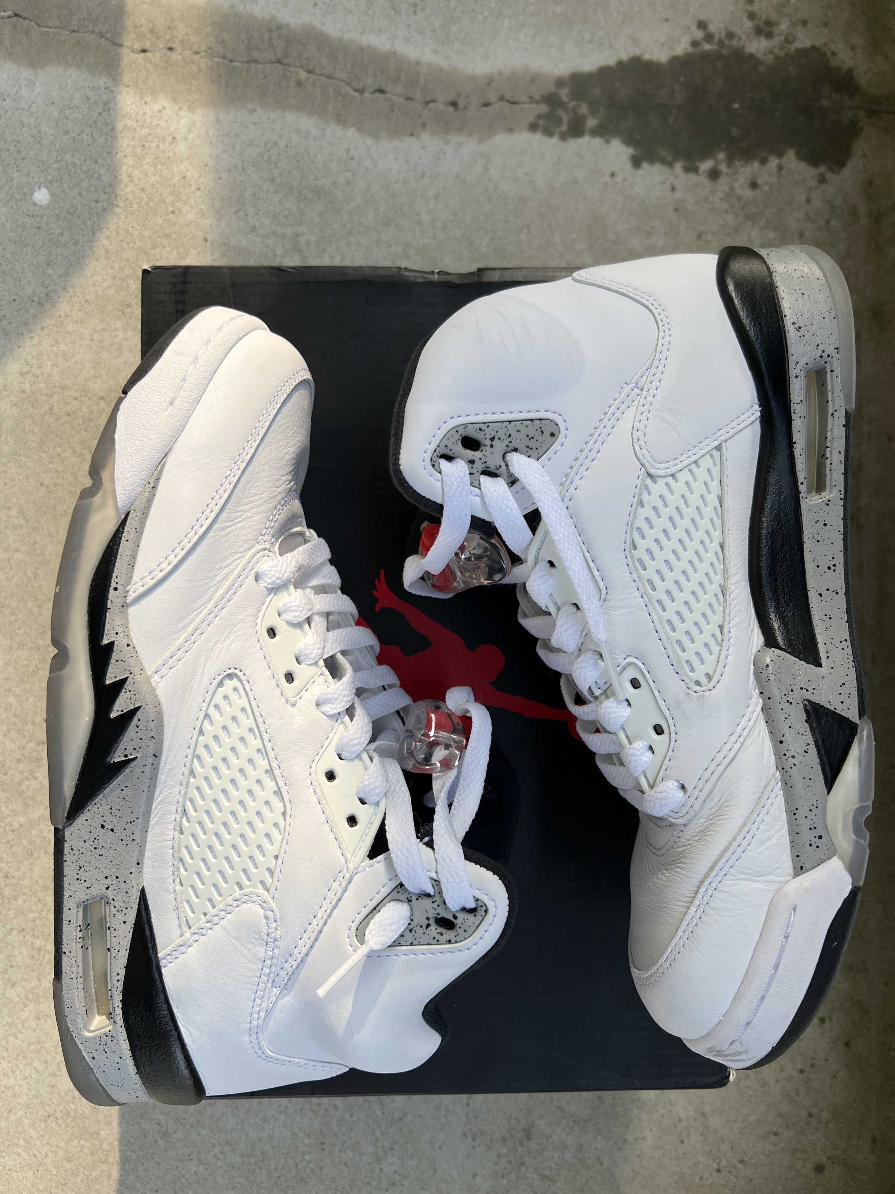 NIKE AIR JORDAN 5 RETRO "WHITE CET"