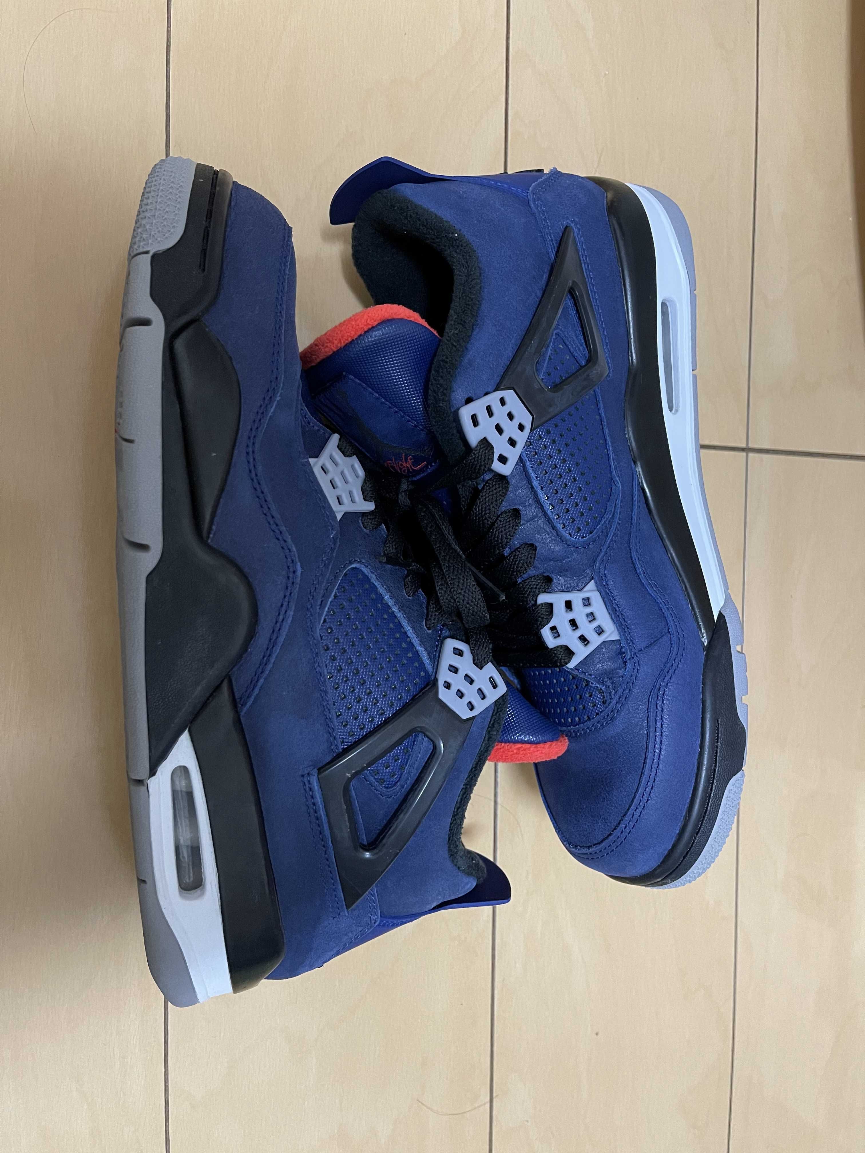 Nike Air Jordan 4 Retro WNTR "Loyal Blue/White/Black"