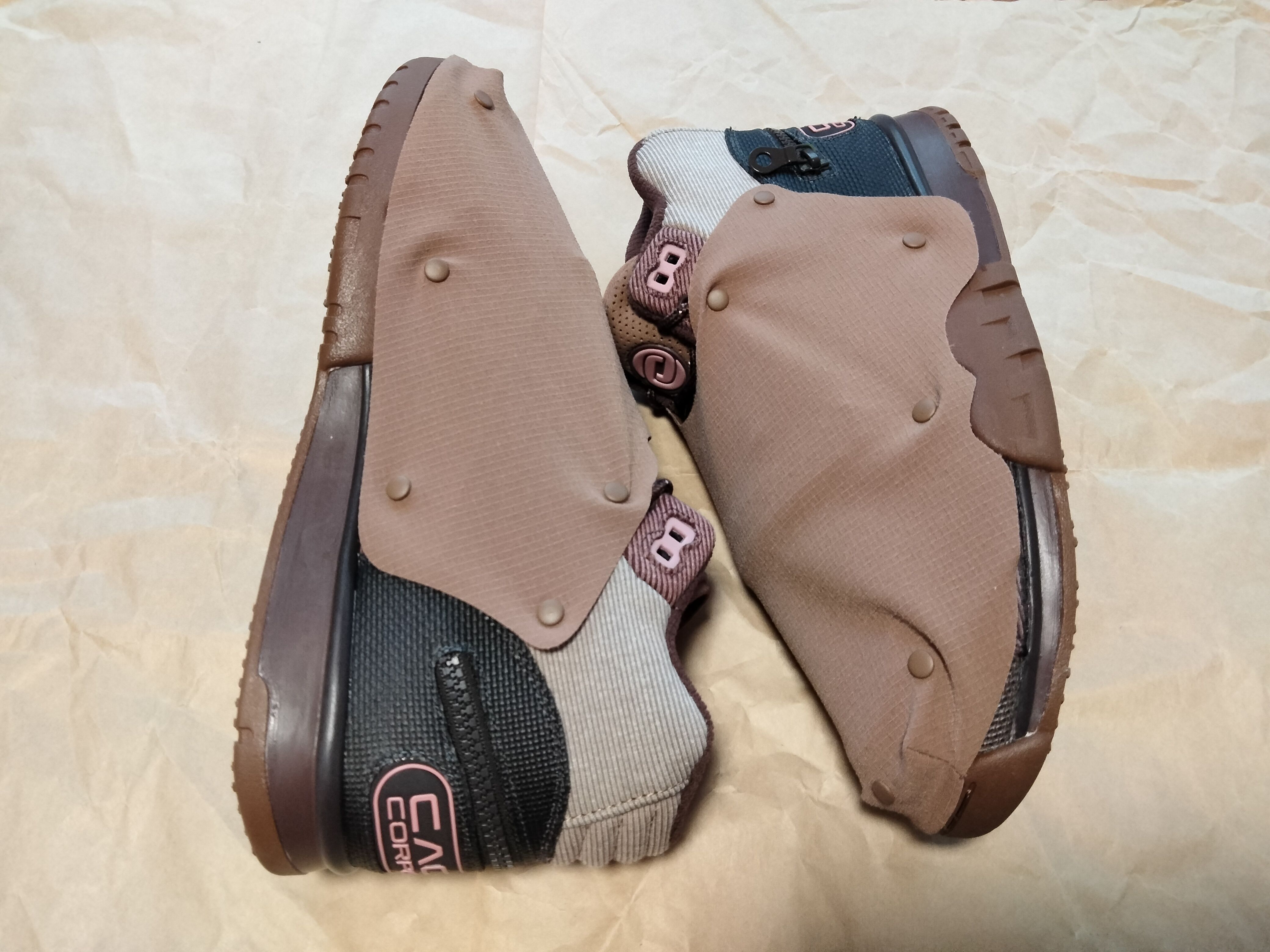 Travis Scott x Nike Air Trainer 1 SP "Archaeo Brown and Rust Pink"